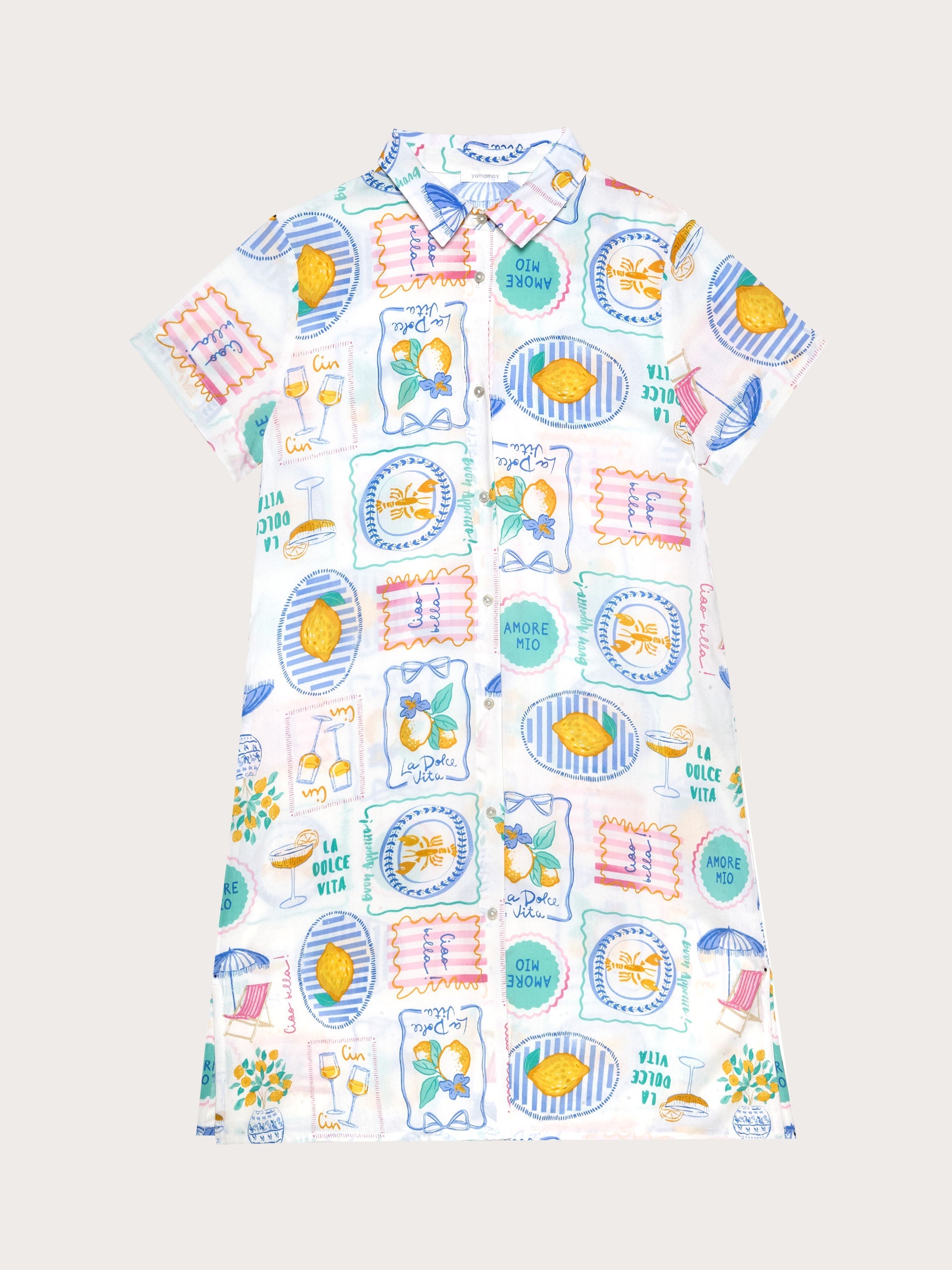 Camicia da notte m/c - La Dolce Vita