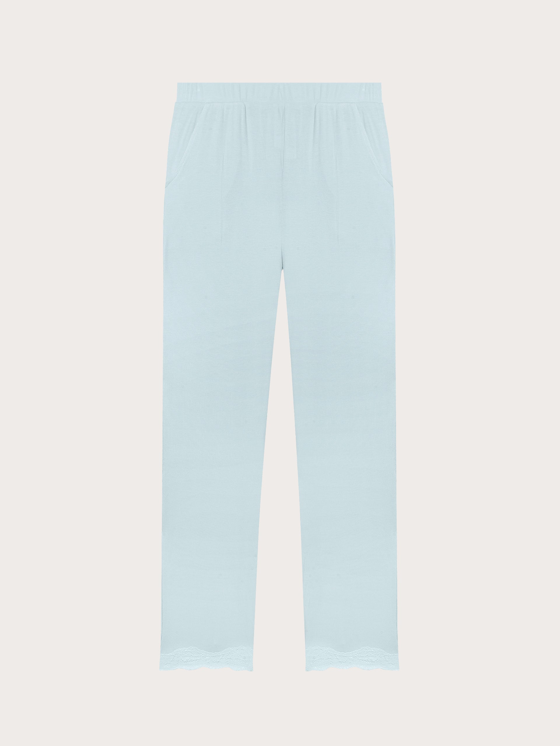 Pantalone lungo con TENCEL™ Modal Rib