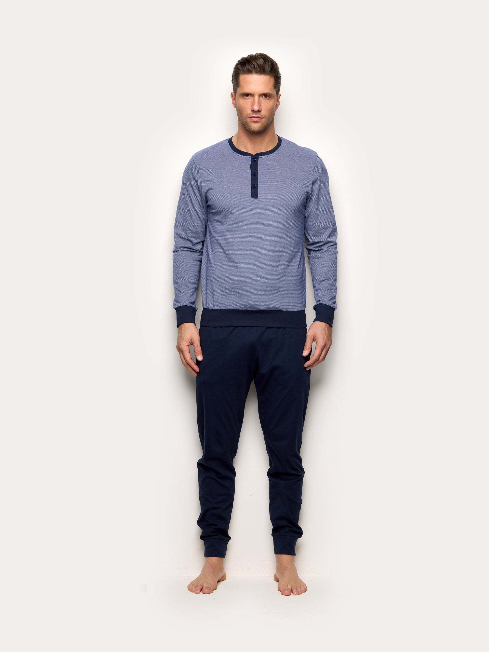 Pigiama lungo in jersey di cotone - Daily Pajamas
