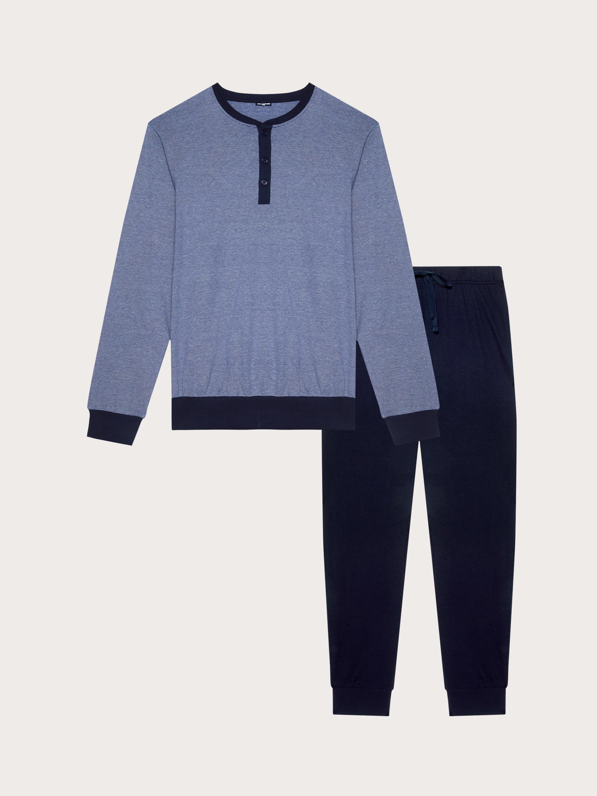 Pigiama lungo in jersey di cotone - Daily Pajamas
