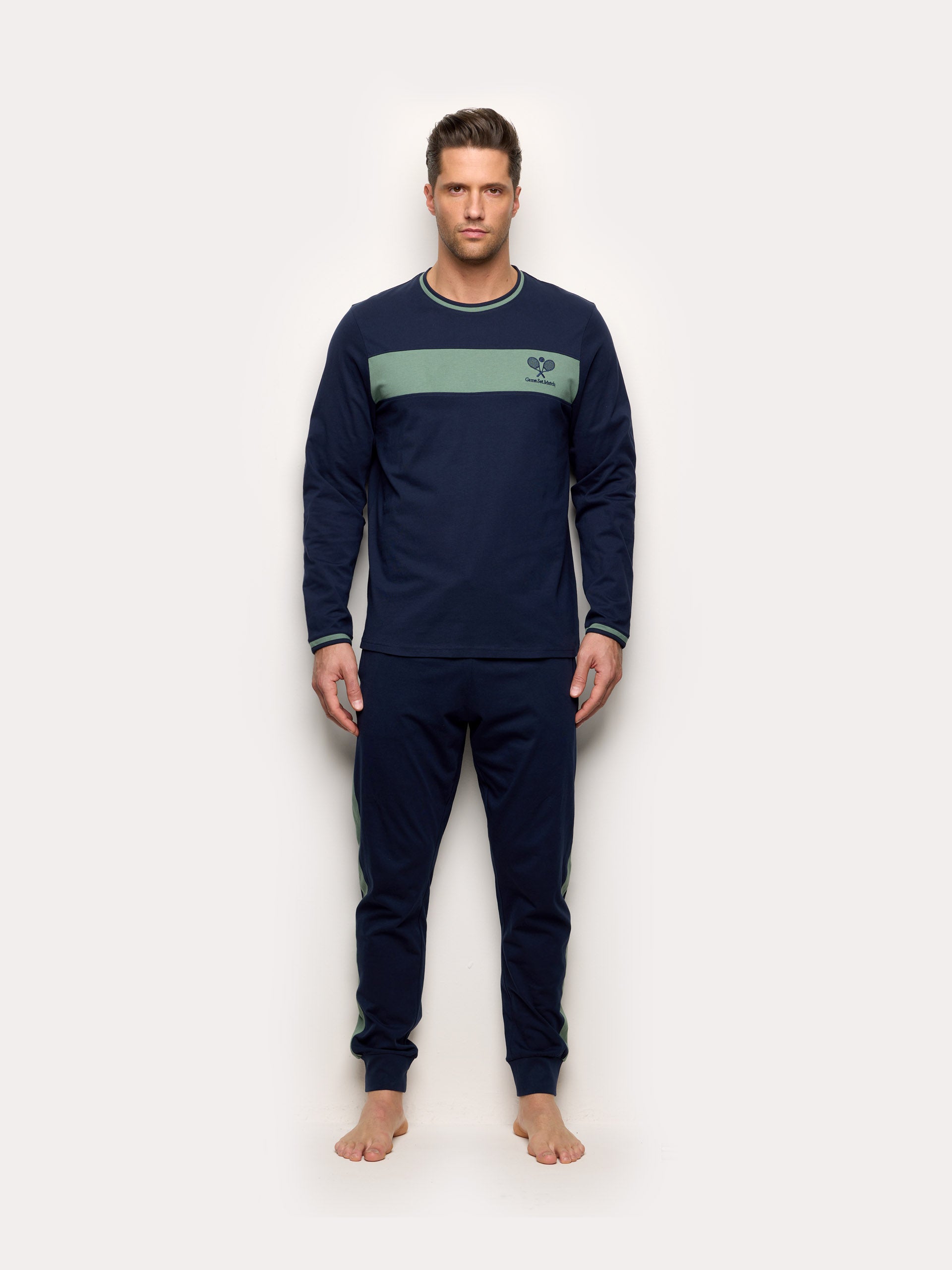 Pigiama lungo jersey di cotone - Daily Pajamas II