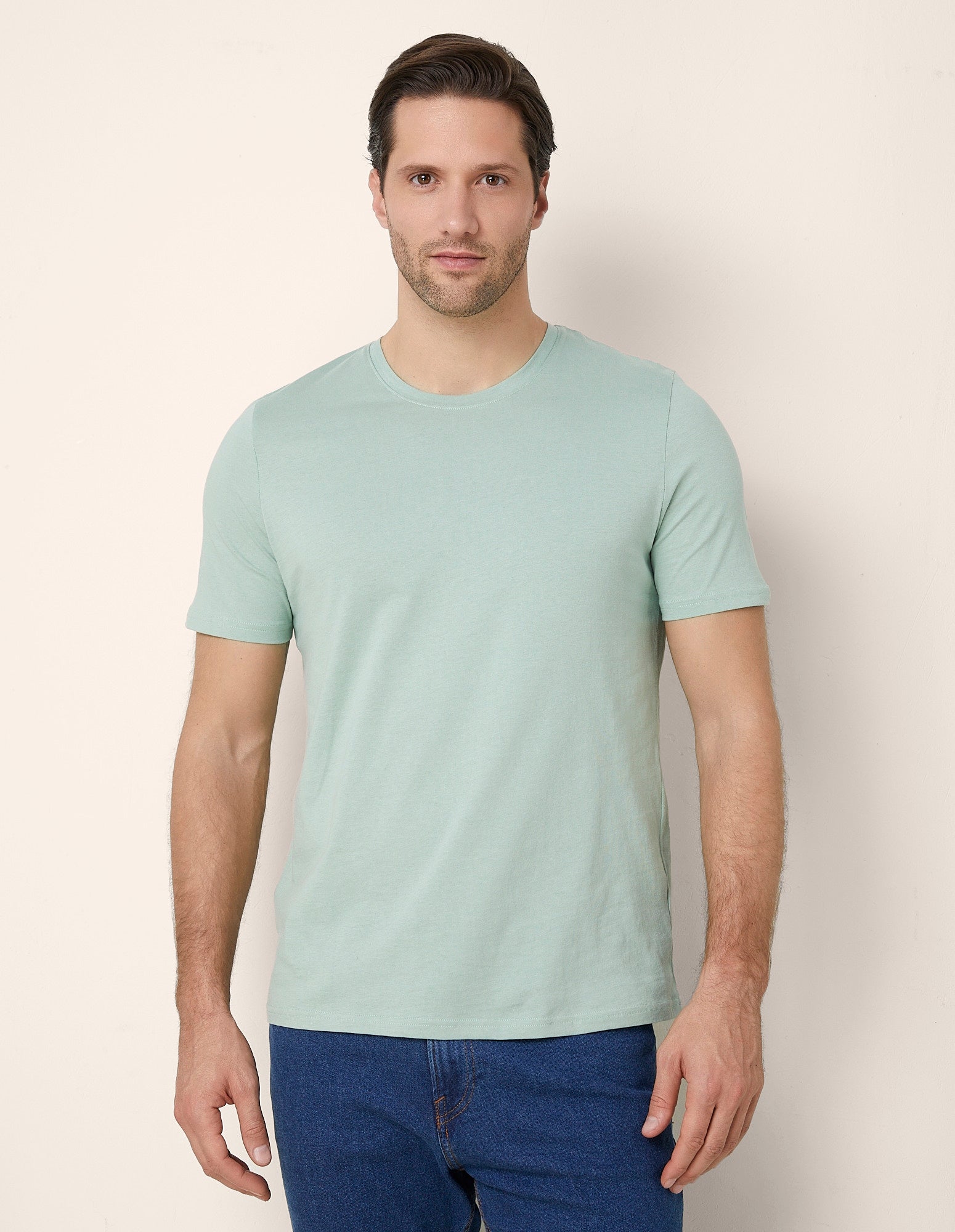 T-shirt girocollo in cotone Daily Loungewear