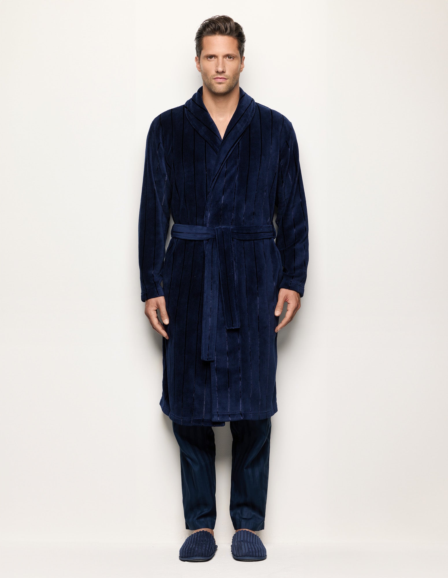 Vestaglia morbida Blue Label