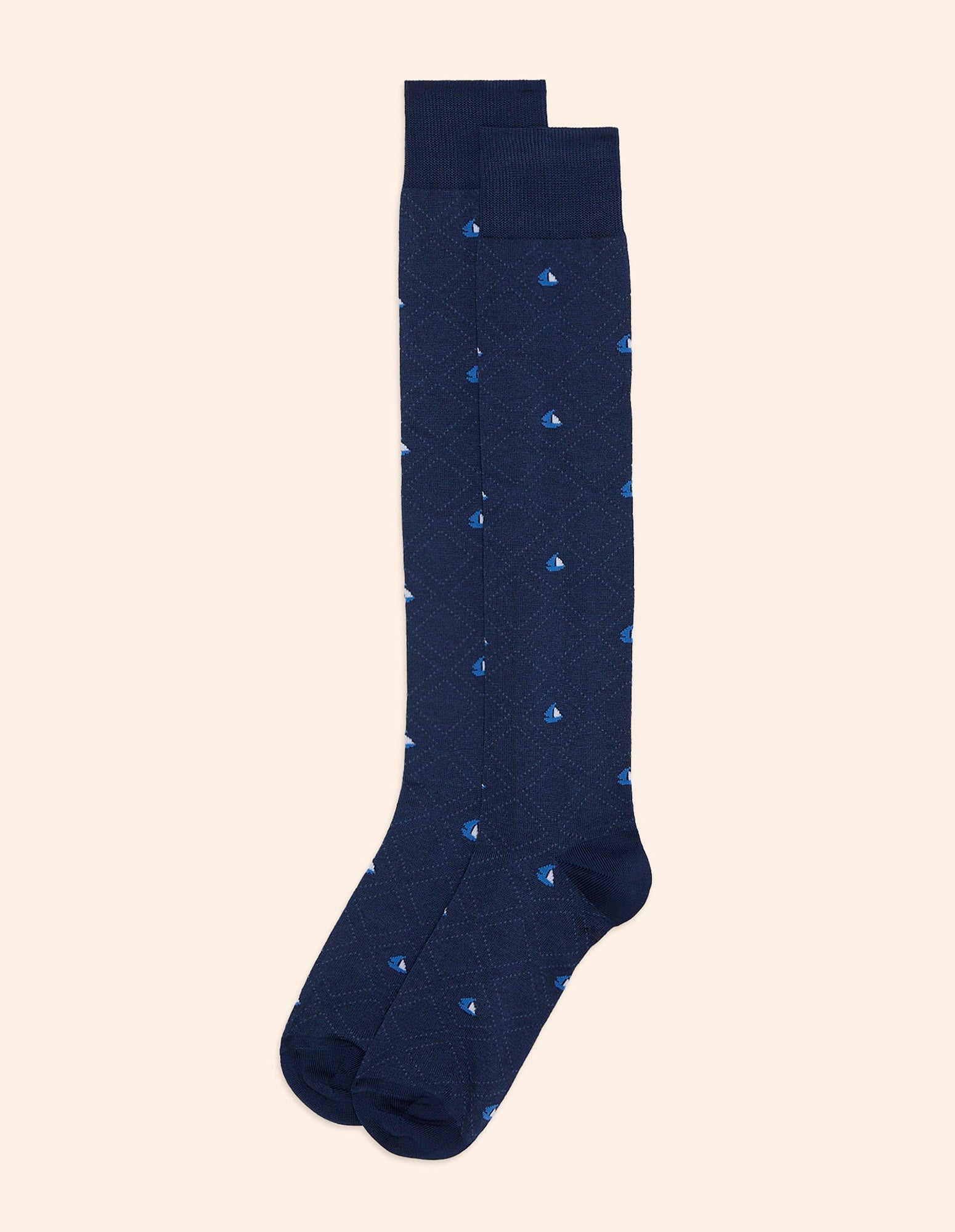 Calze lunghe uomo stampate Sailing