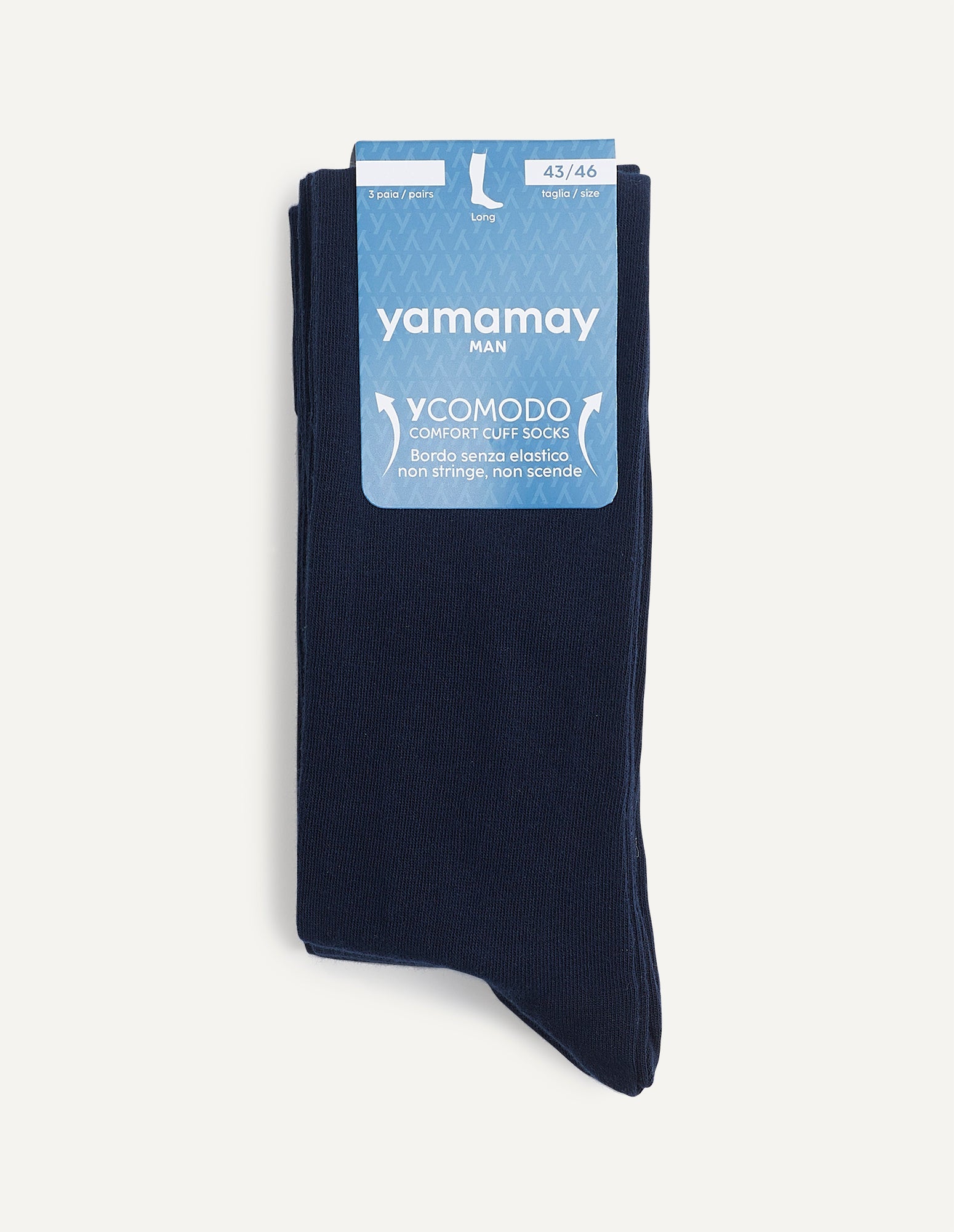 Multipack tre calze lunghe unisex Comodo Fresh