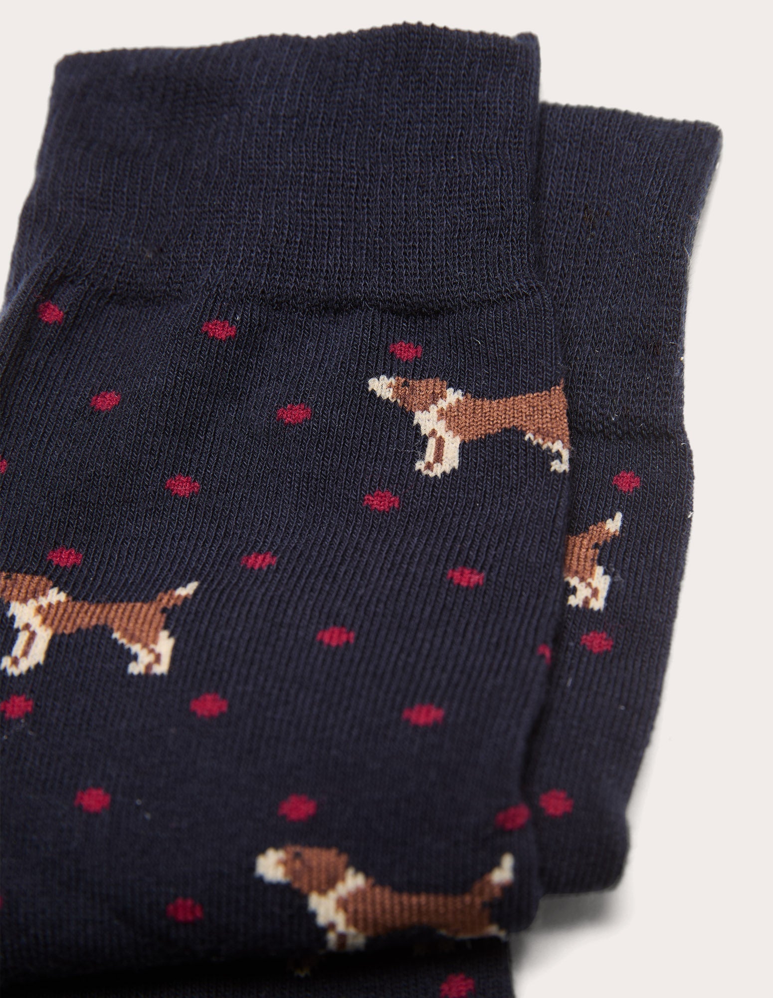 Calze lunghe da uomo con fantasia di cani Funny