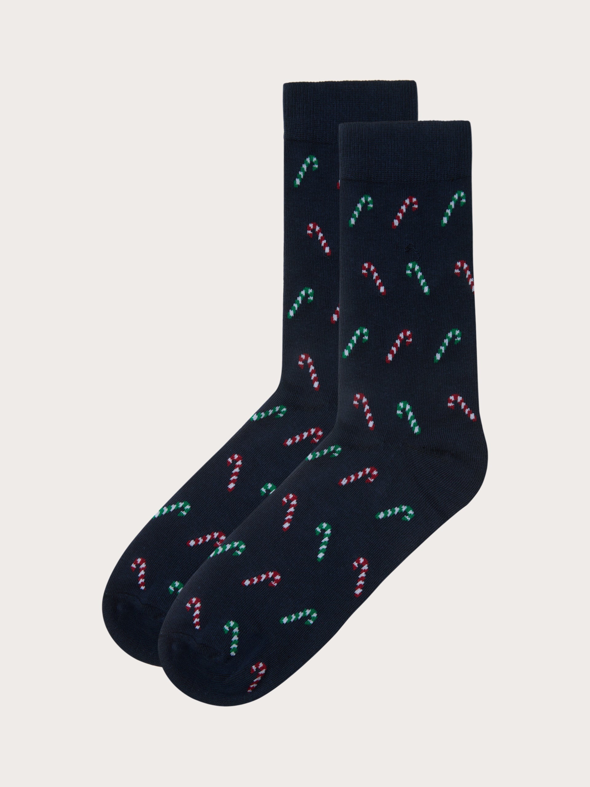 Calze corte bastoncini candy cane Hello Xmas