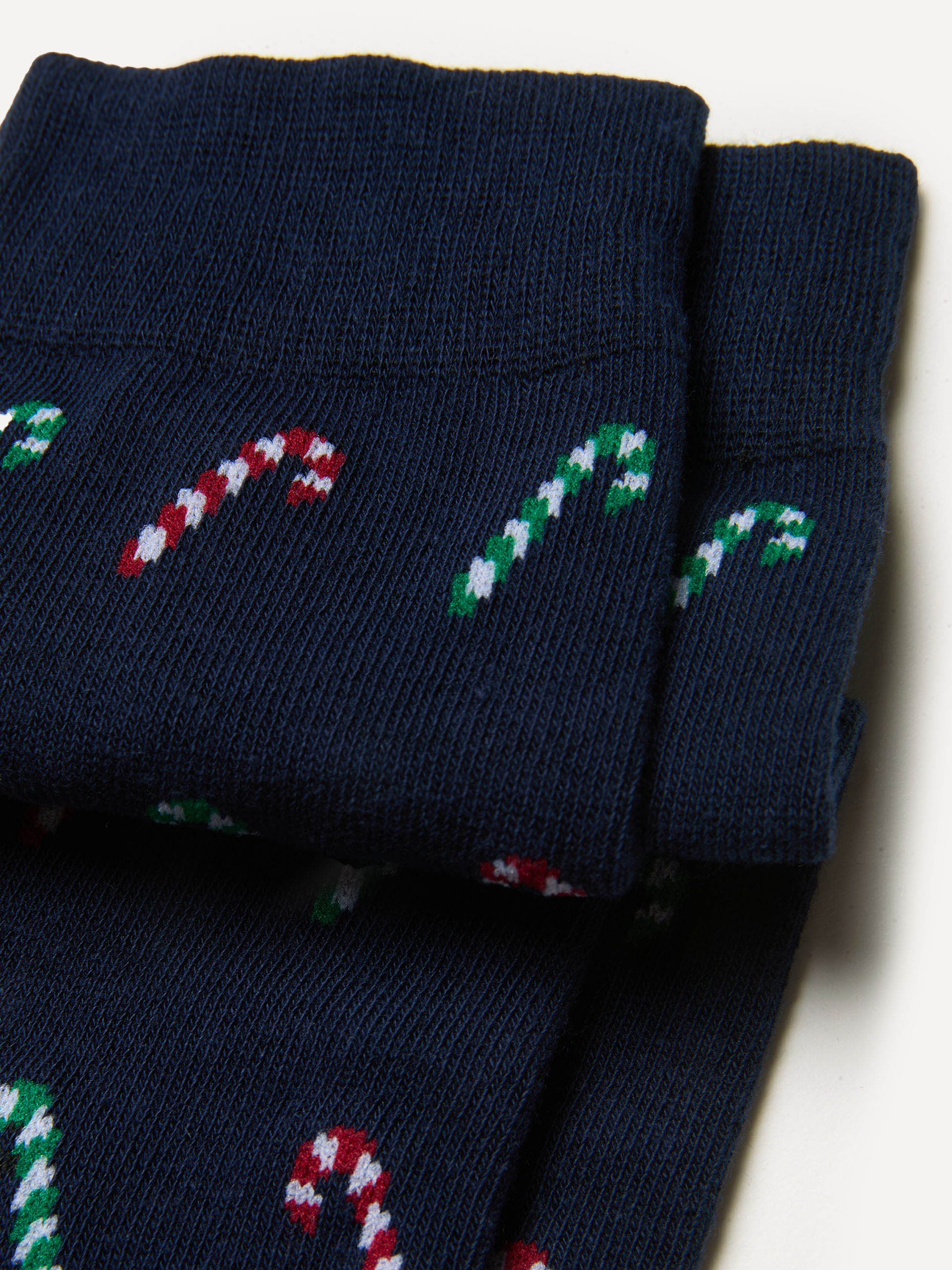 Calze corte bastoncini candy cane Hello Xmas