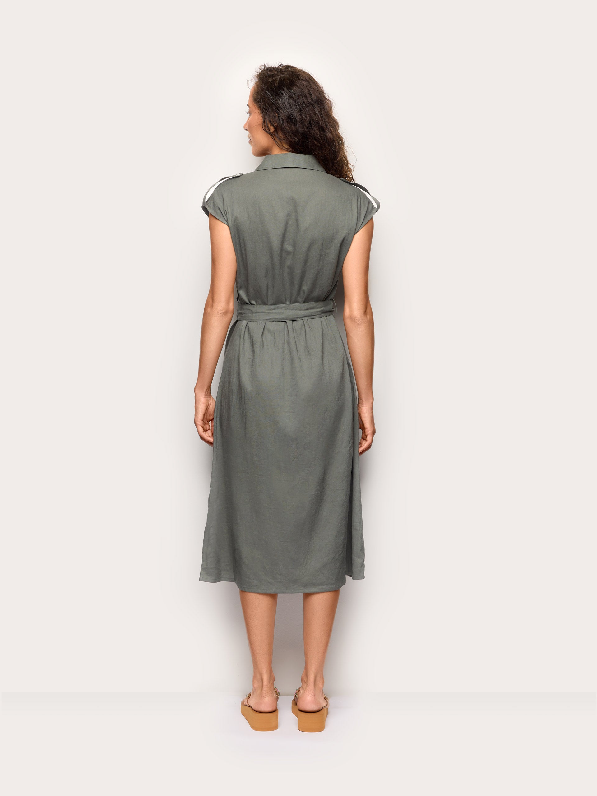 Abito lungo - Linen / Viscose