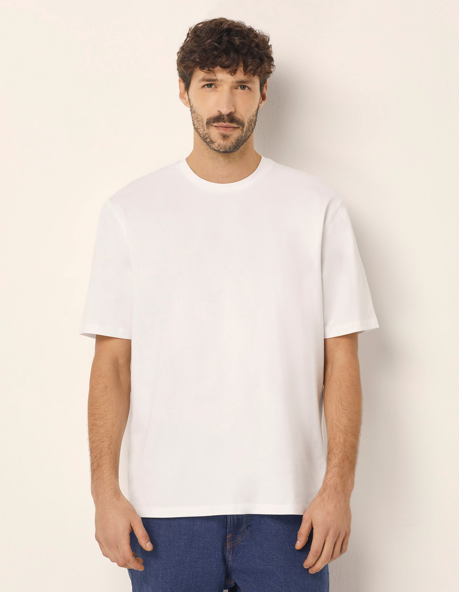 Maglia girocollo a maniche corte Fresh