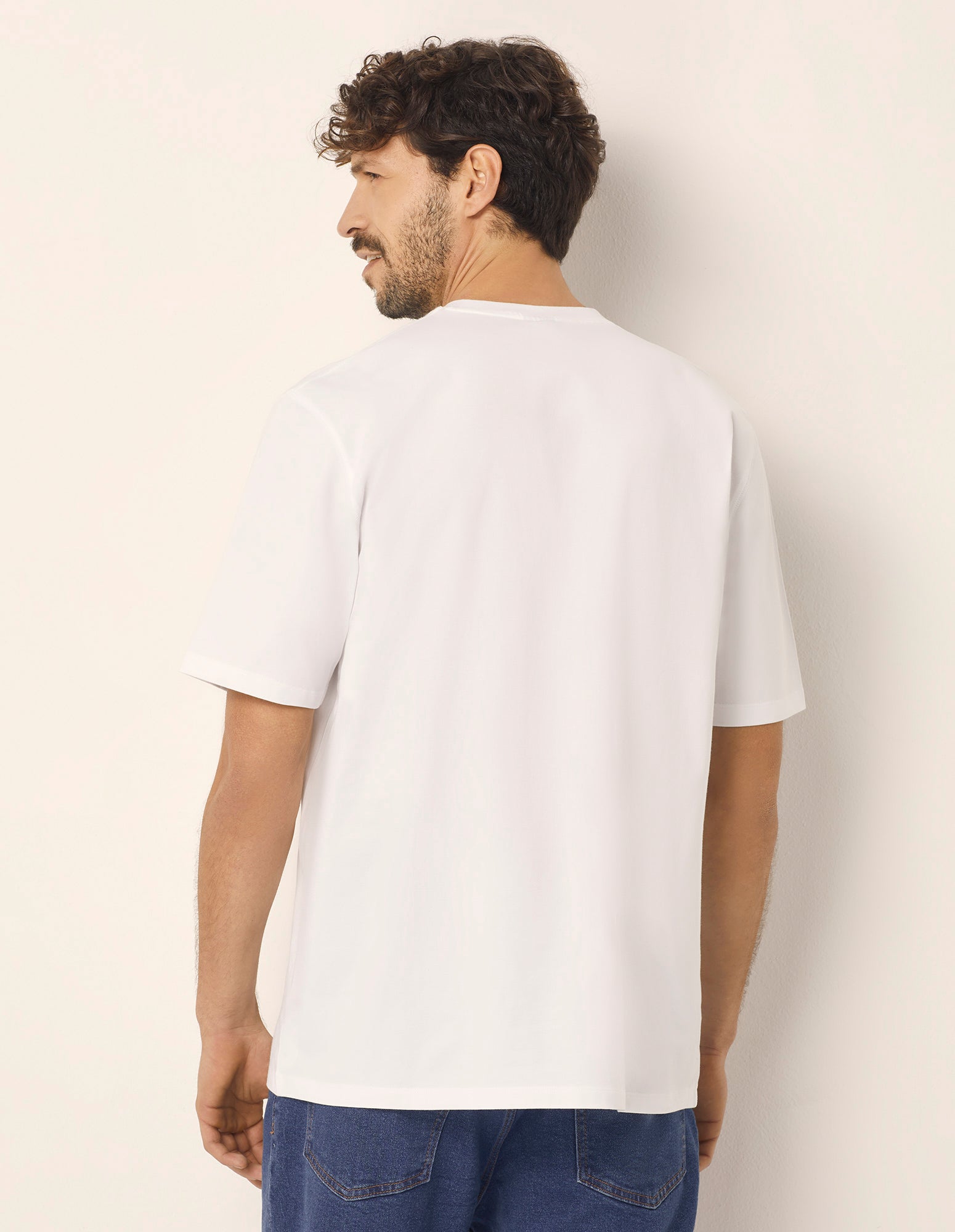 Maglia girocollo a maniche corte Fresh