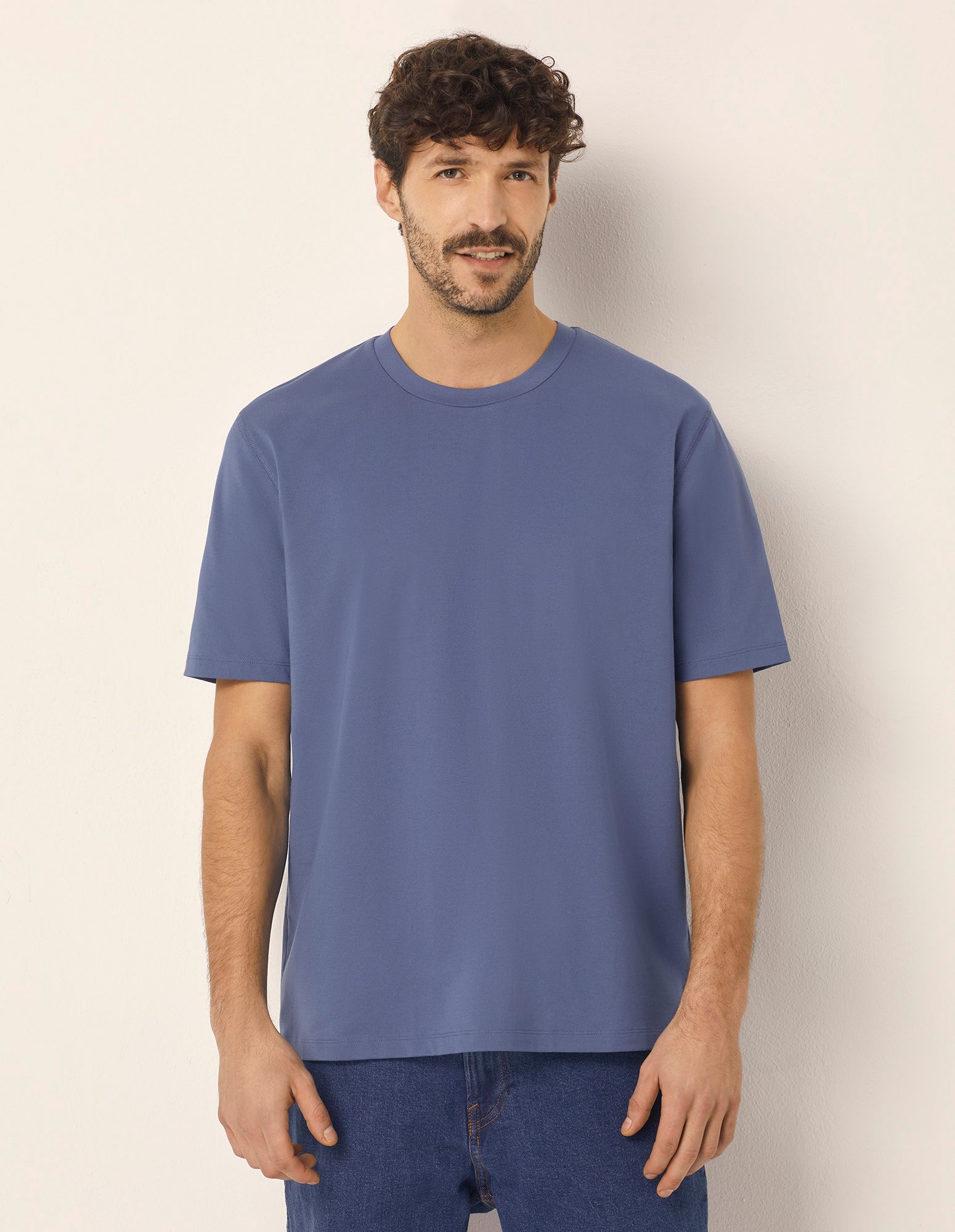 Maglia girocollo a maniche corte Fresh