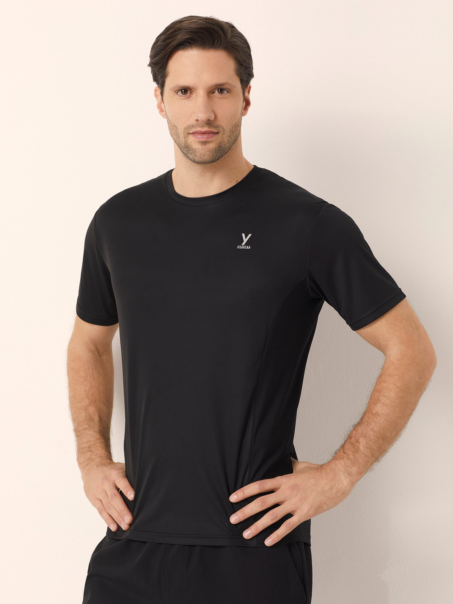 Maglia tecnica con logo Yamamay Sport