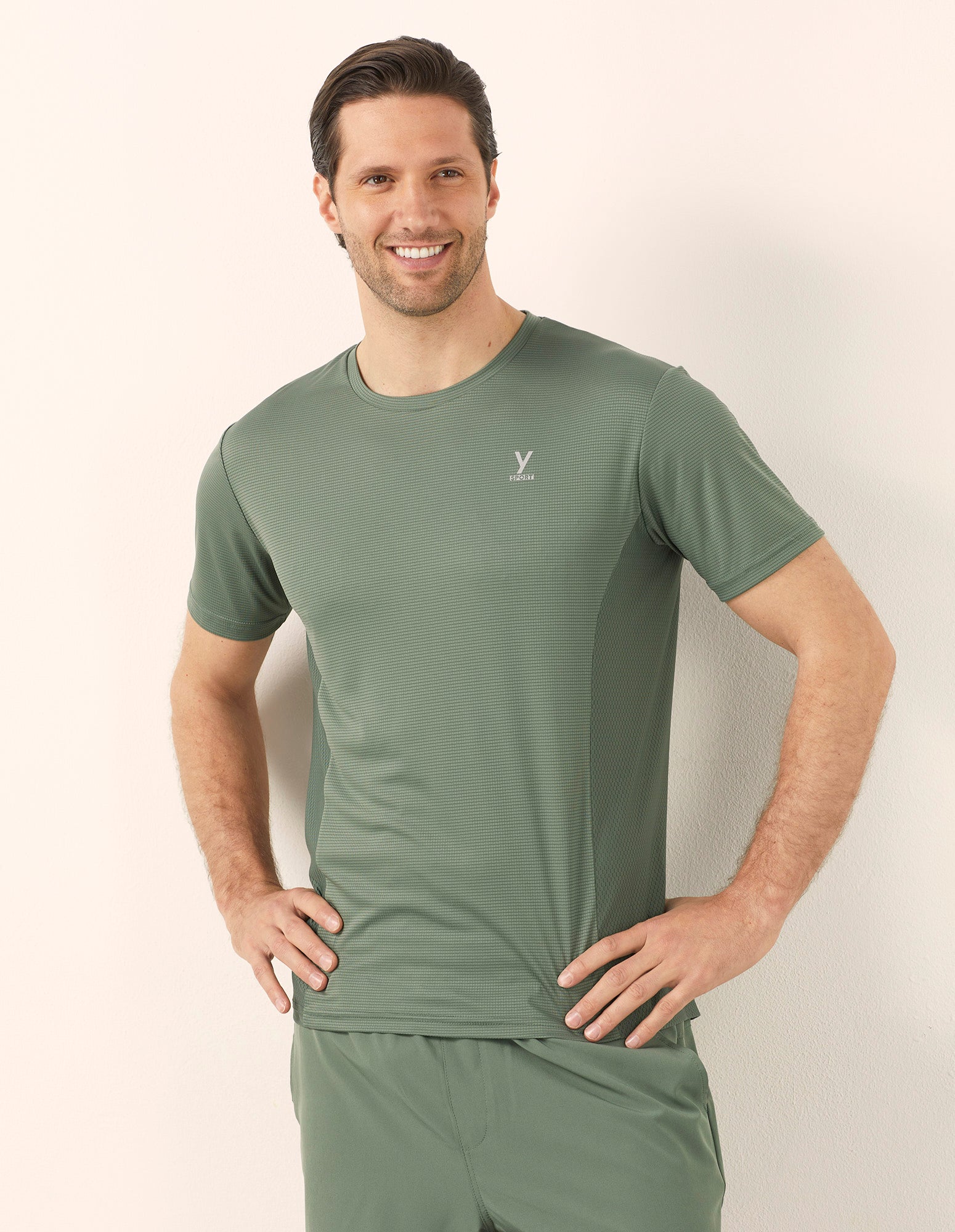 Maglia tecnica con logo Yamamay Sport