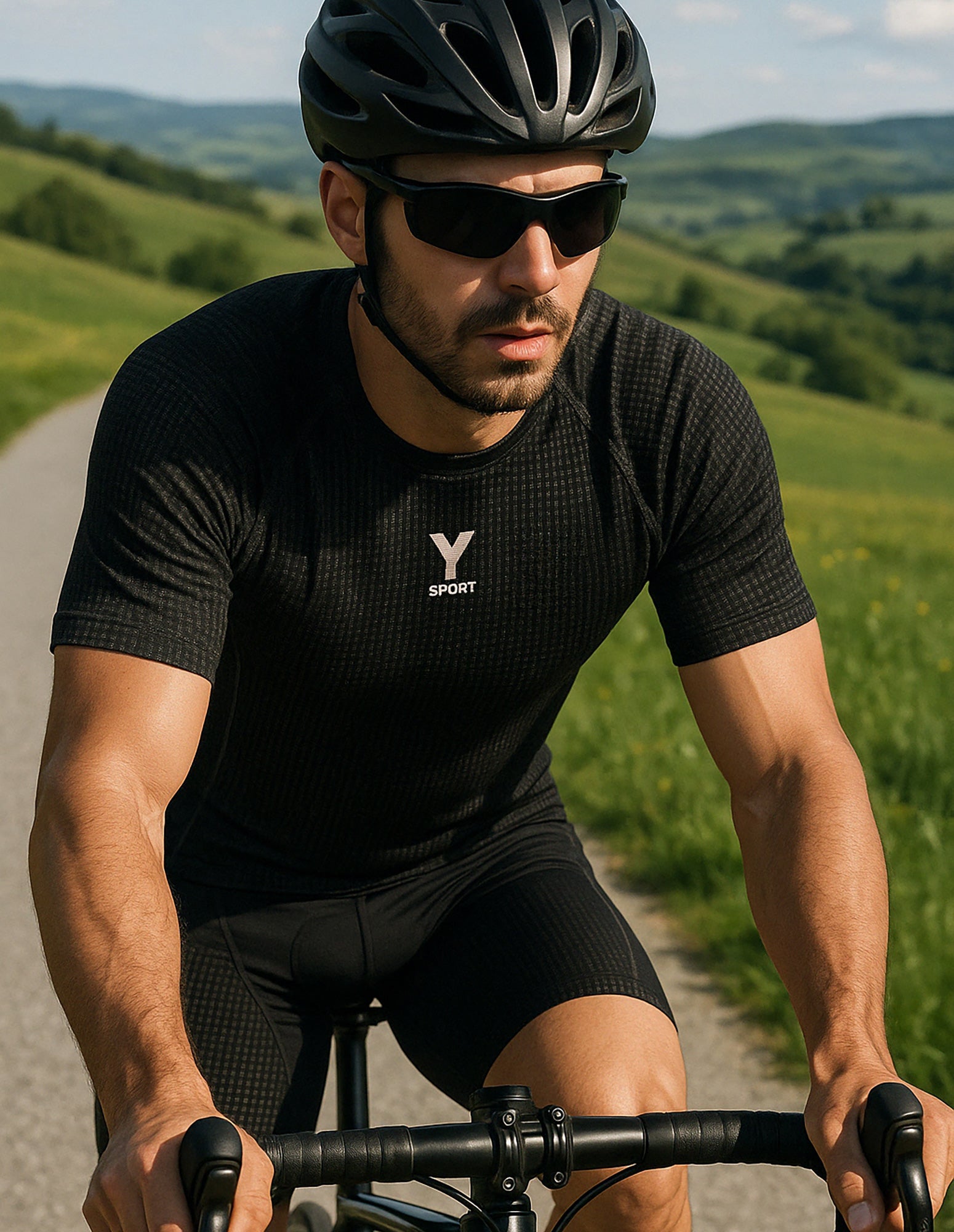 Maglia sportiva tecnica Graphene