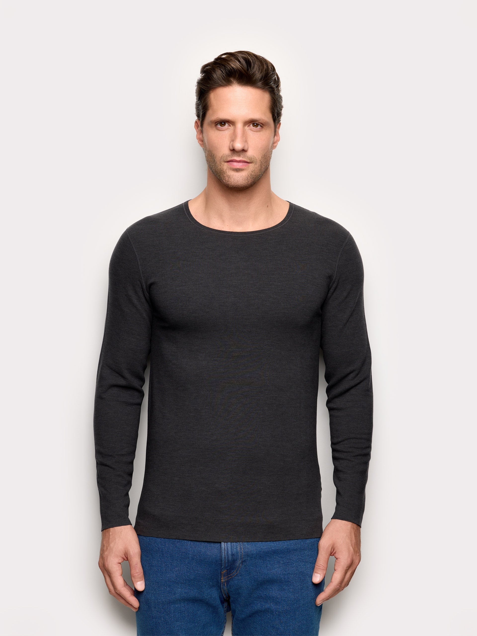 Maglia girocollo da uomo Next to Skin