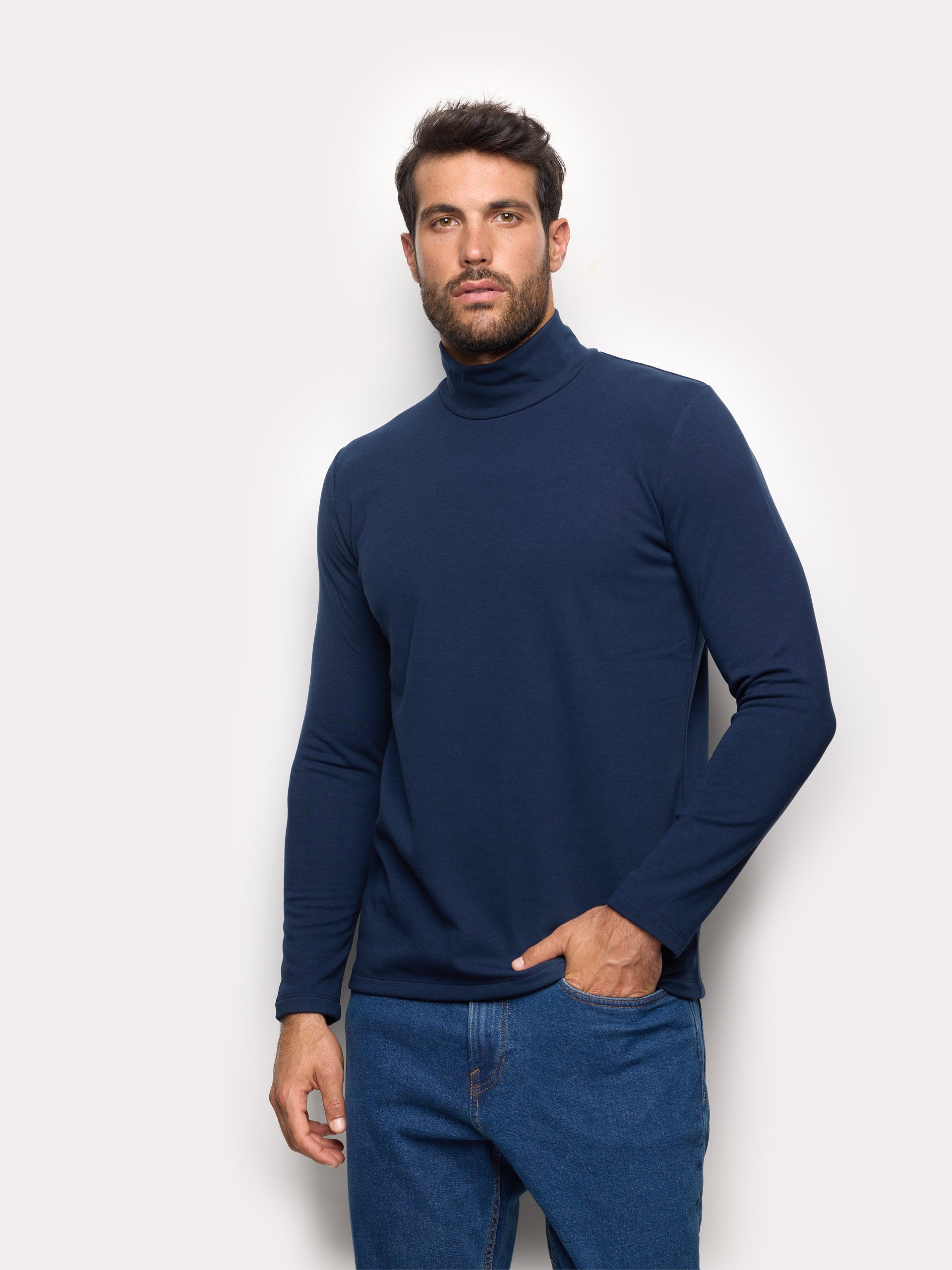 Maglia termica manica lunga a lupetto in TENCEL™ Modal e Viscosa Ultra Warm Thermal