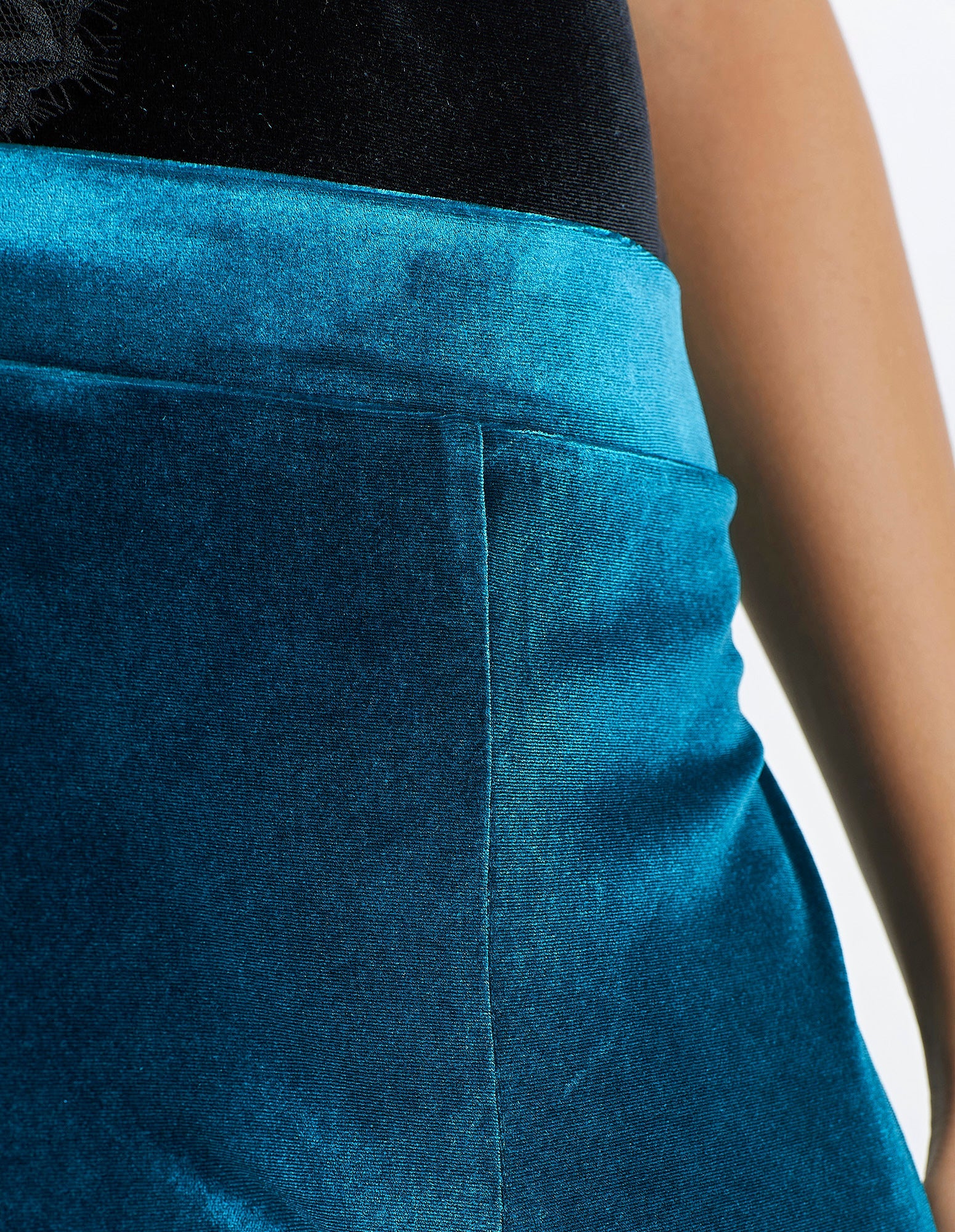Pantalone lungo in velluto Velvet Party