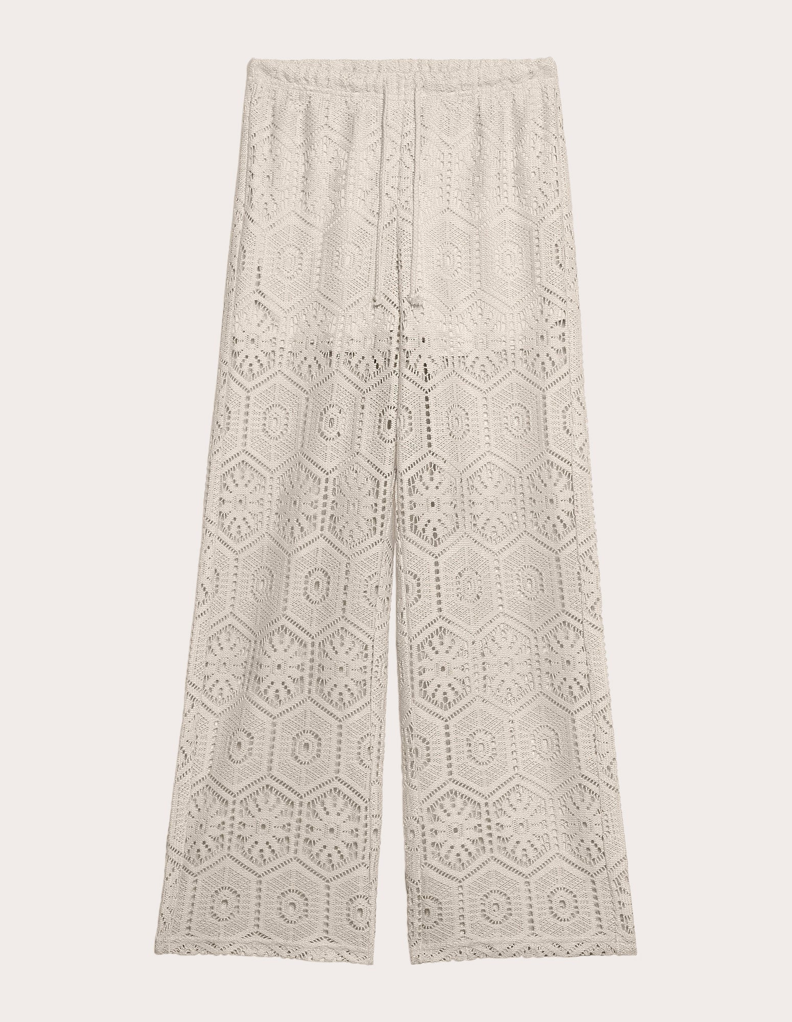 Pantalone lungo traforato Crochet