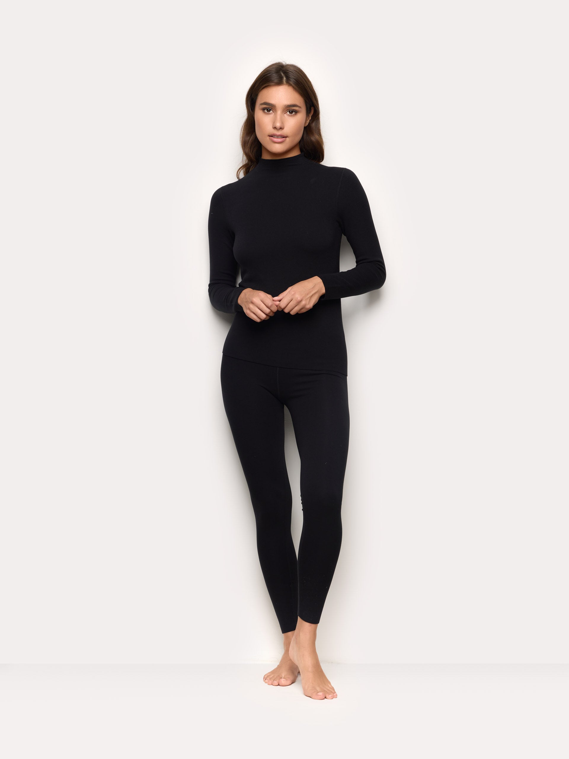 Leggings da donna interlock di viscosa Next to Skin