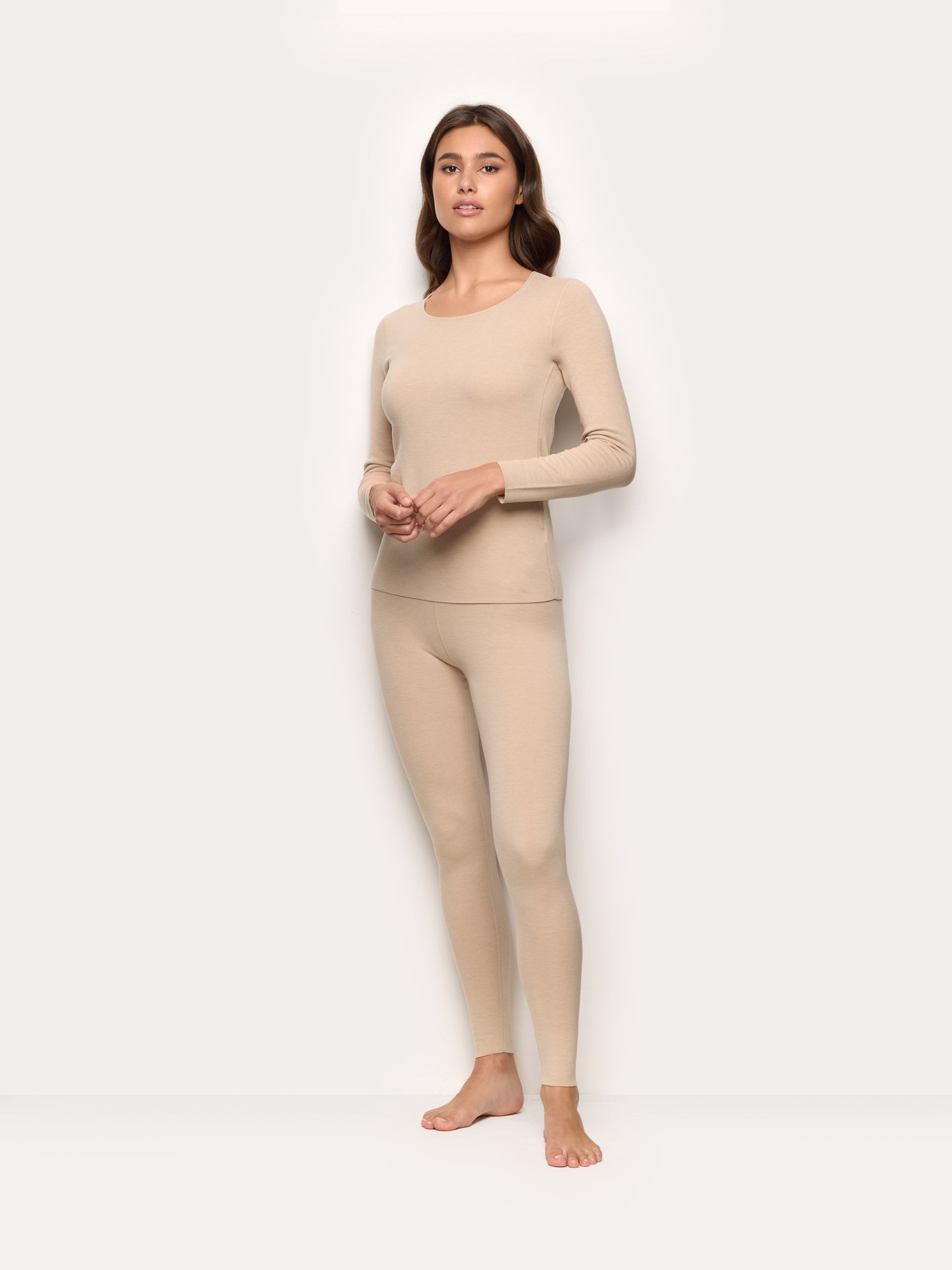 Leggings da donna interlock di viscosa Next to Skin