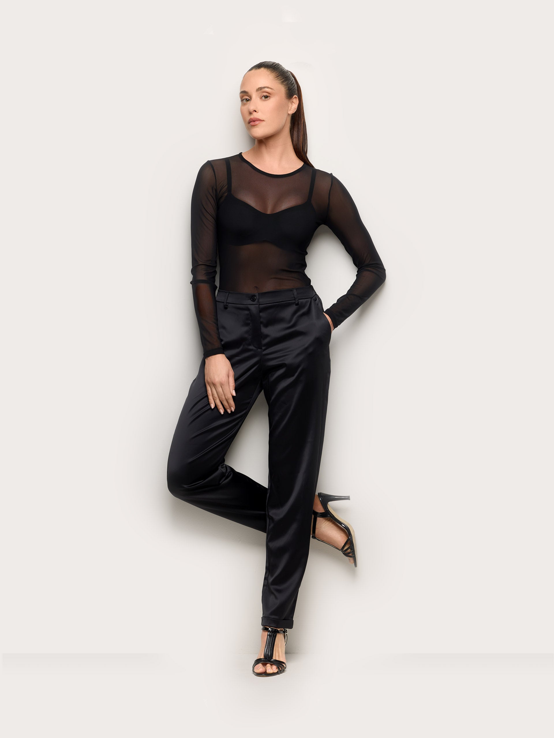 Pantalone lungo in raso - Must Have