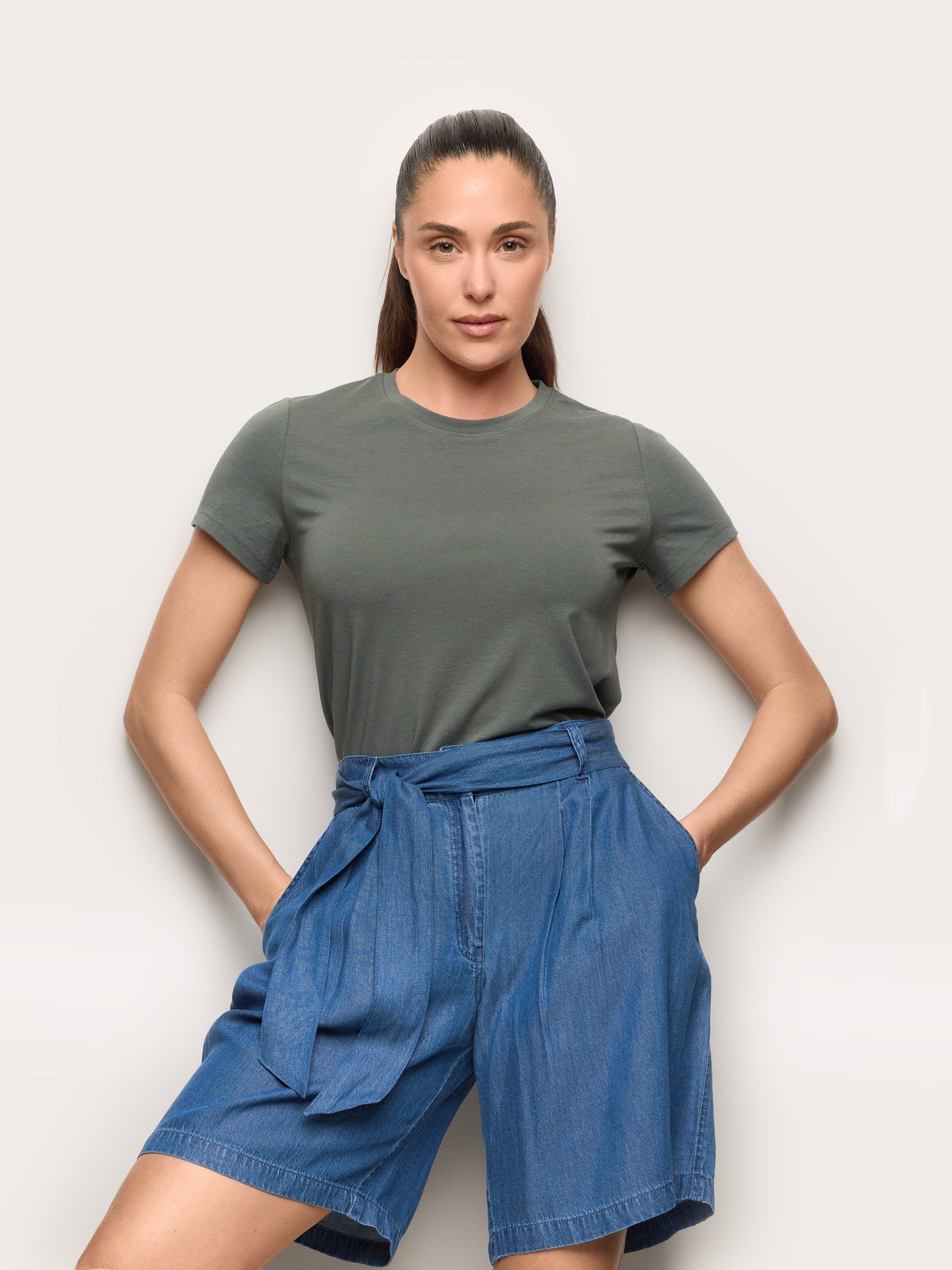 Pantalone corto - Denim