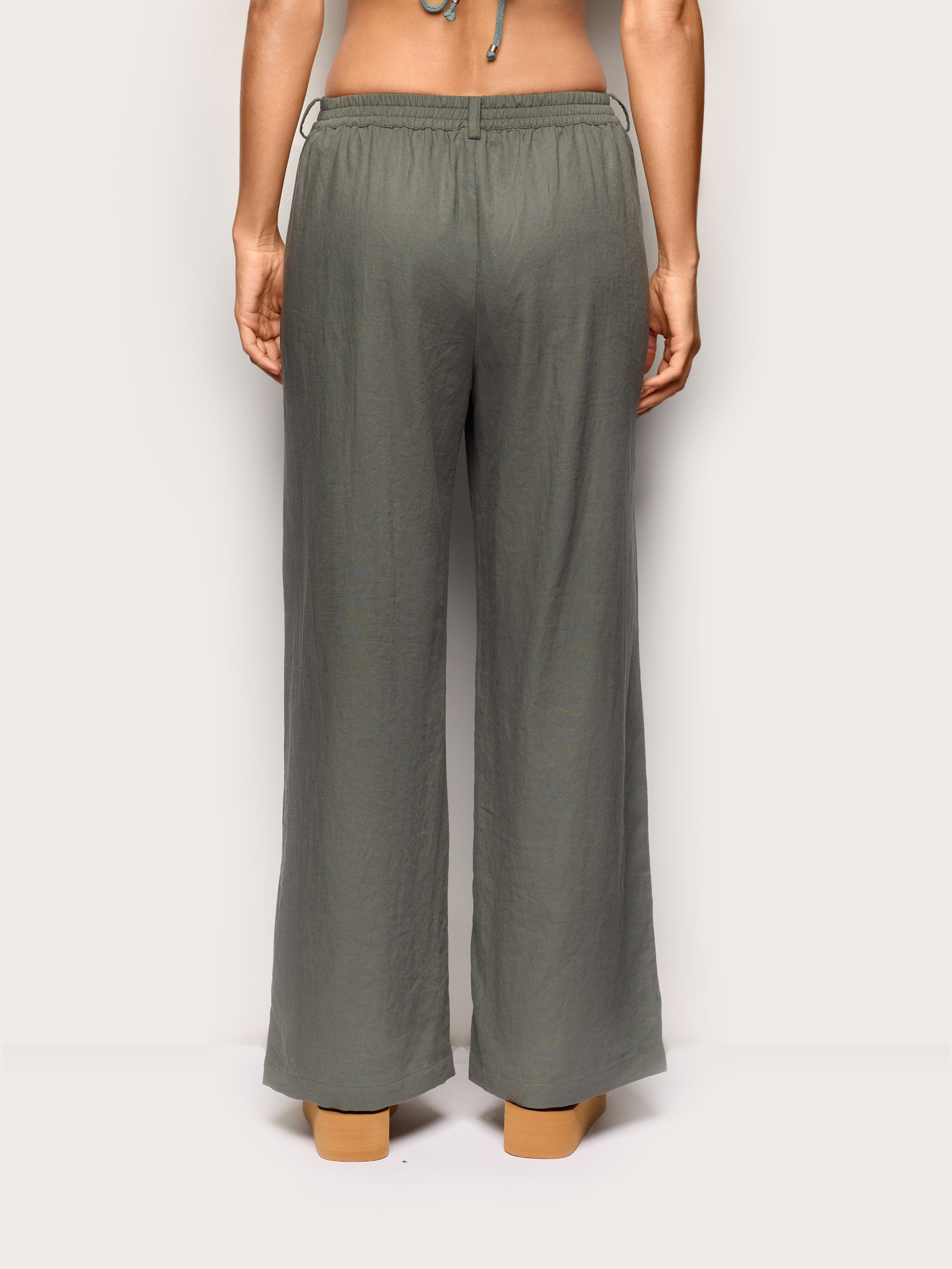 Pantalone lungo - Linen / Viscose