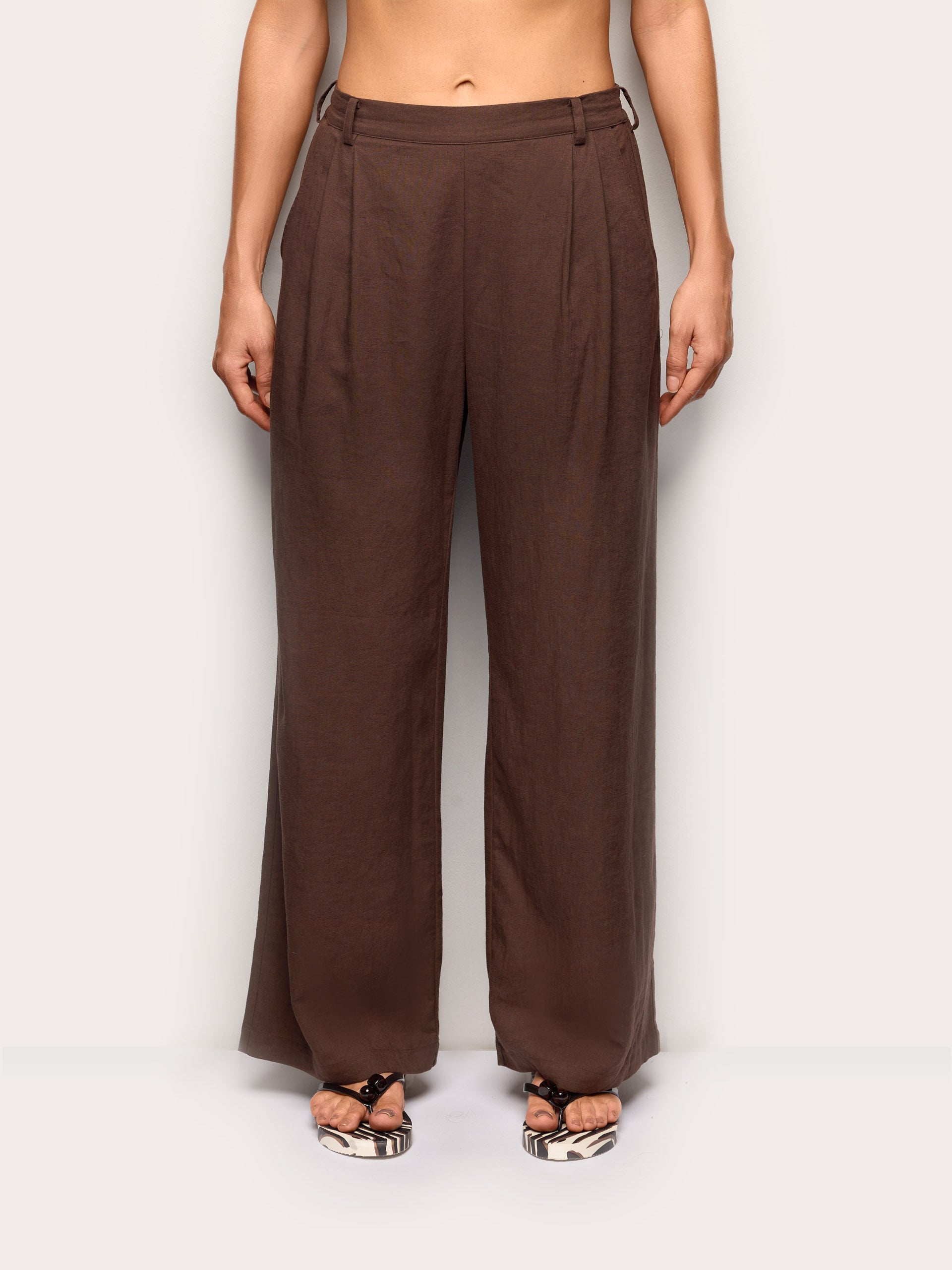 Pantalone lungo - Linen / Viscose