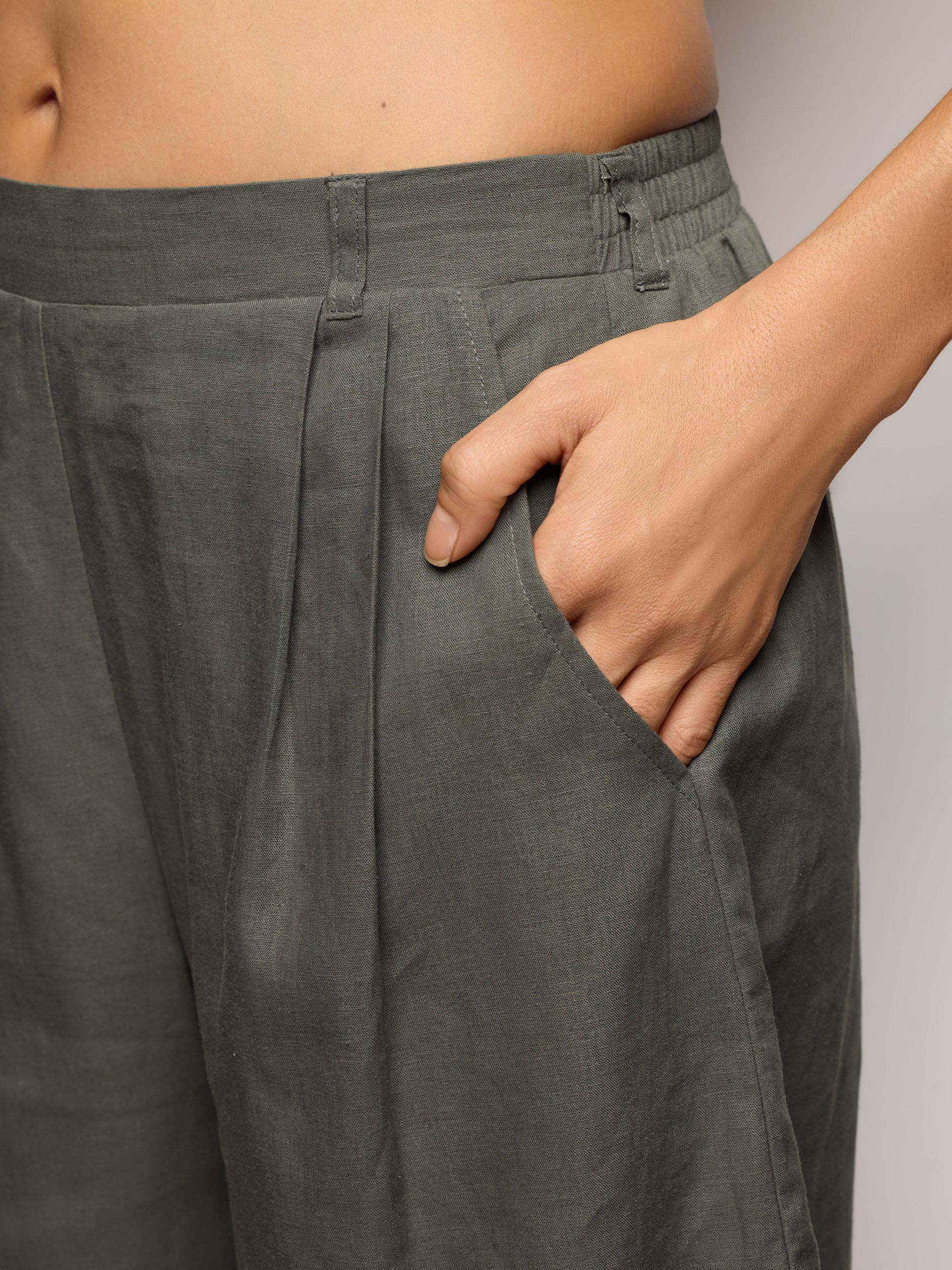 Pantalone corto - Linen / Viscose