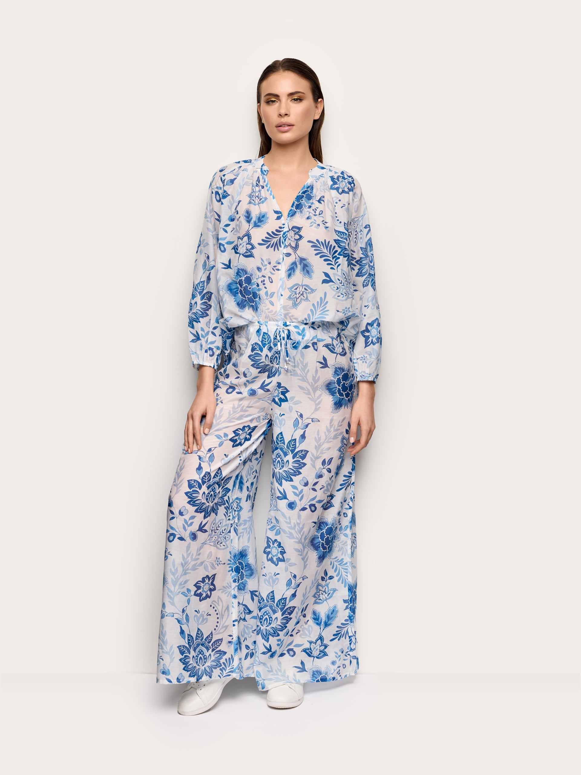 Pantalone lungo - Greta Silk Blend