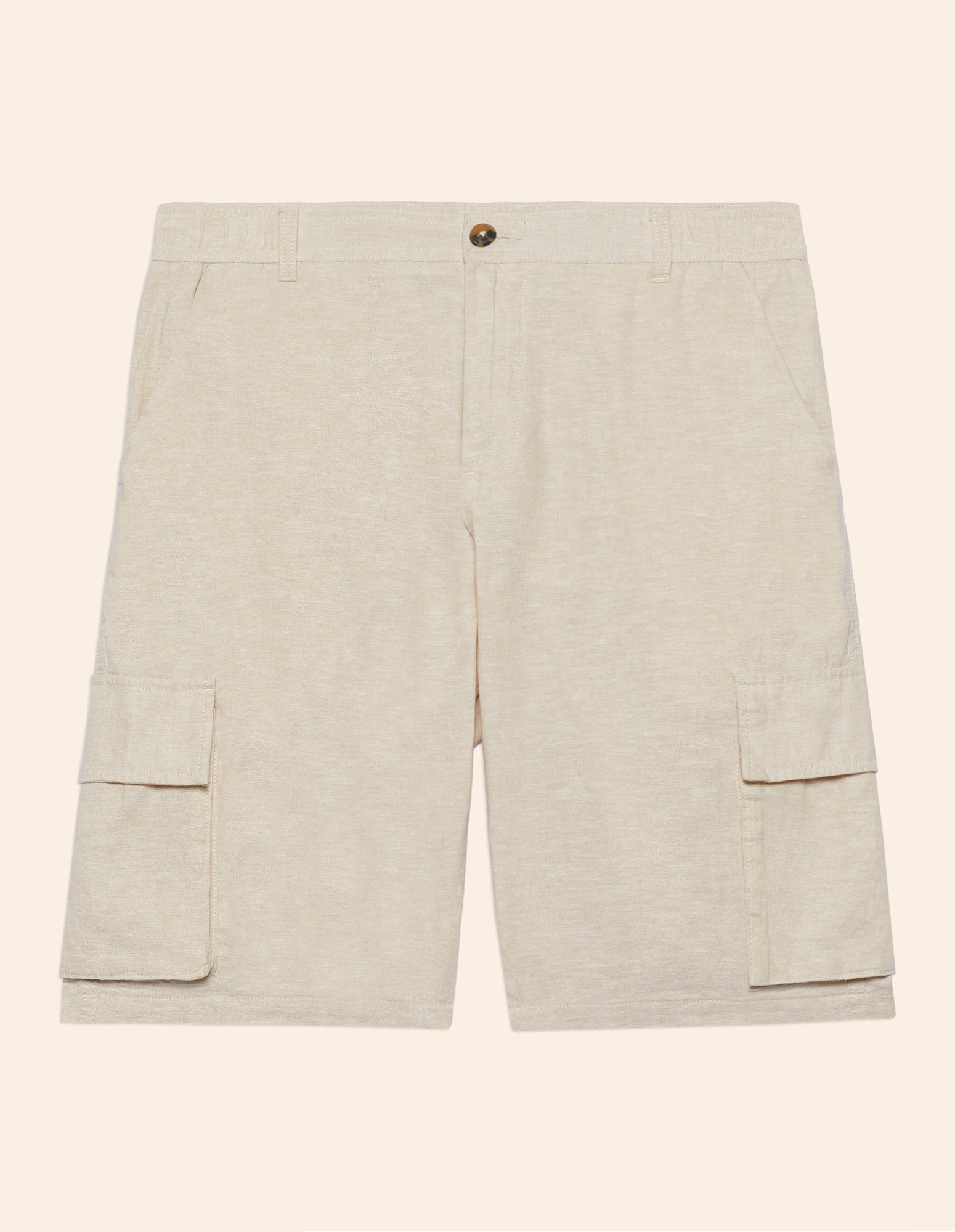 Bermuda modello cargo Cotton Linen