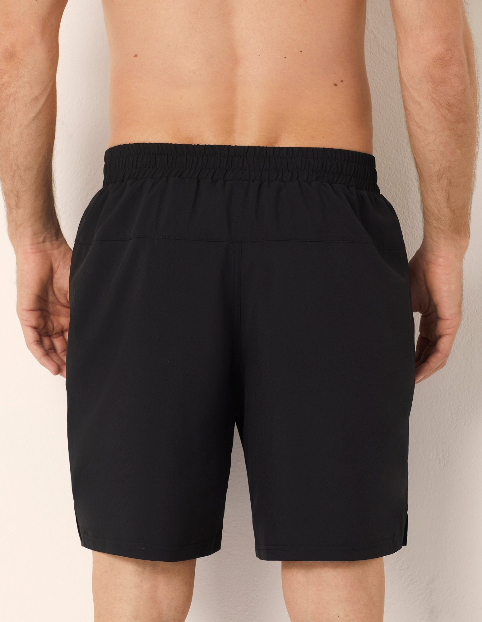 Bermuda materiale tecnico elasticizzato con logo Yamamay Sport