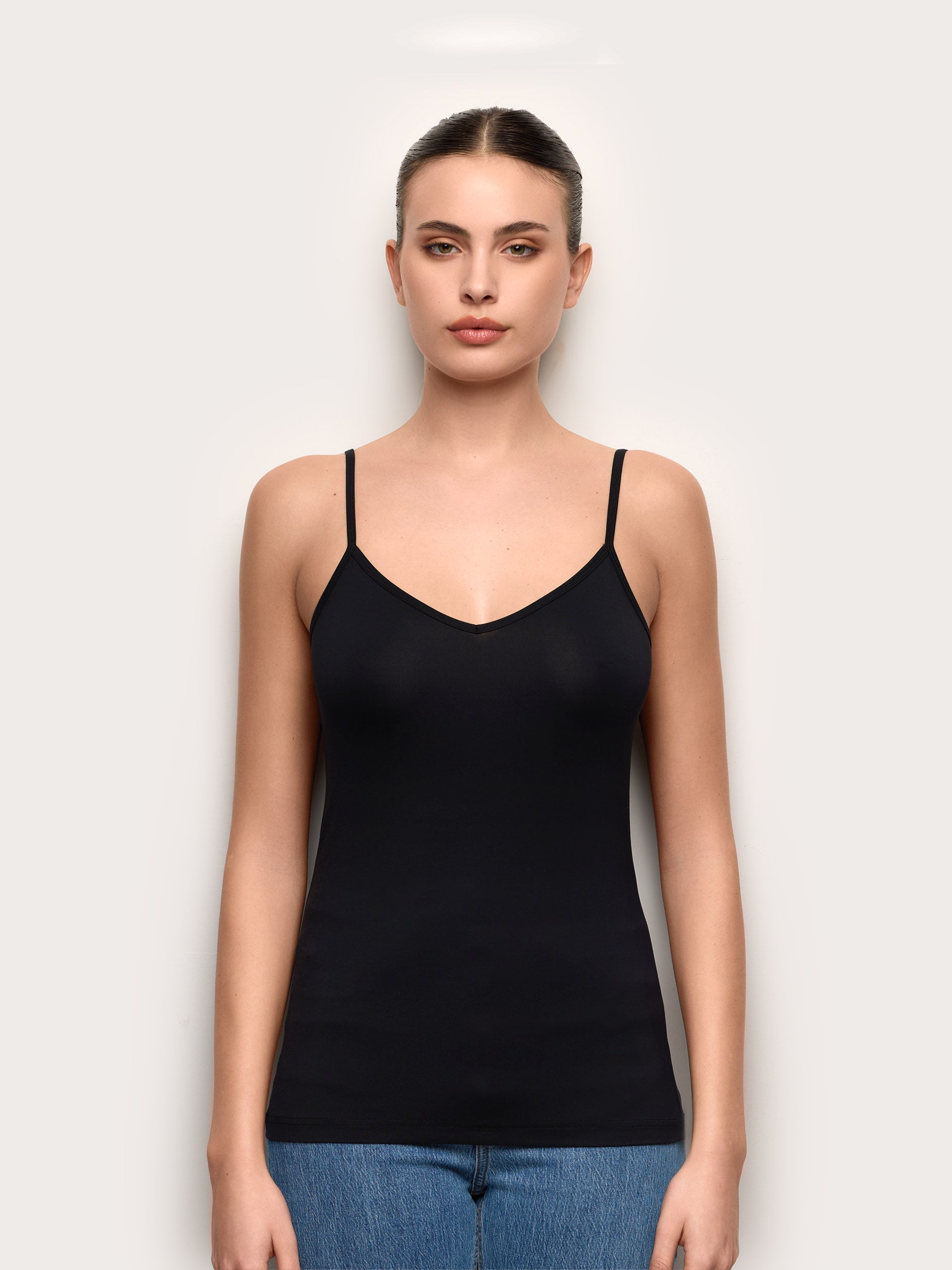 Canotta con TENCEL™ Modal e Seta
