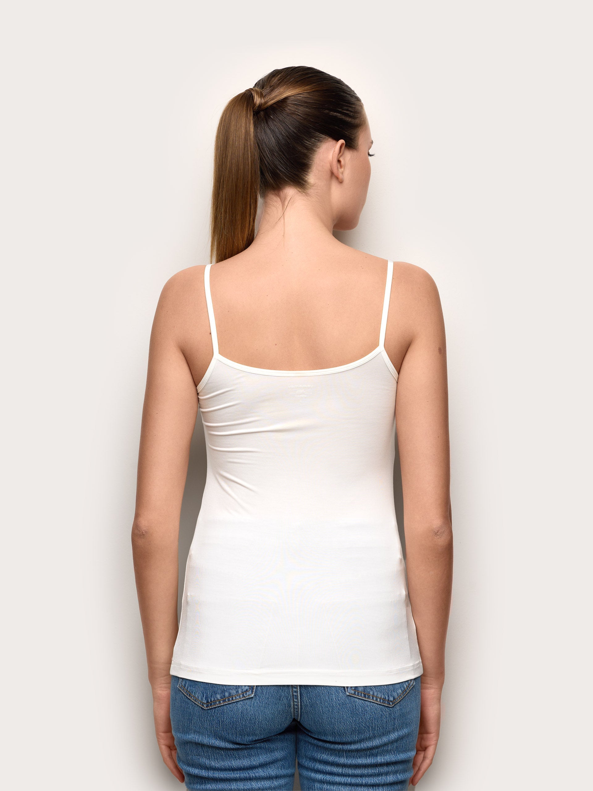 Canotta con TENCEL™ Modal e Seta