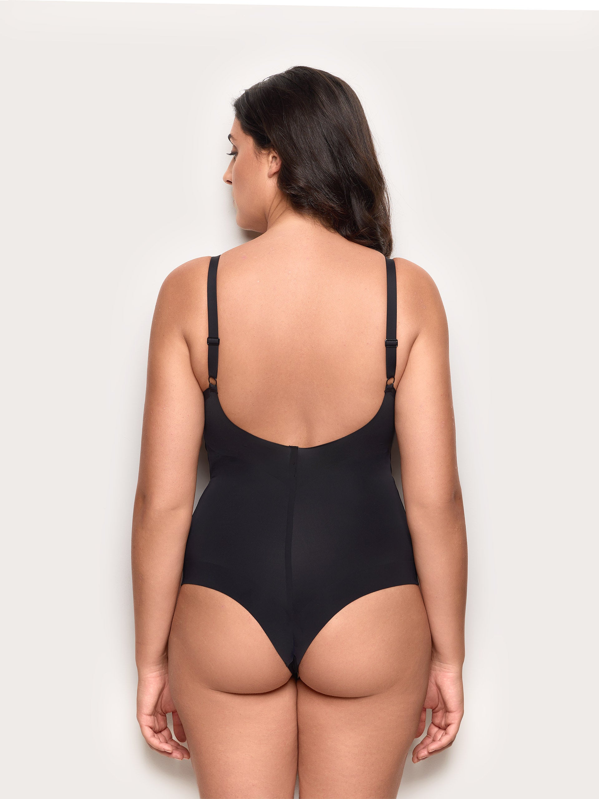Body modellante light invisibile con coppe estraibili Superfine Shaping