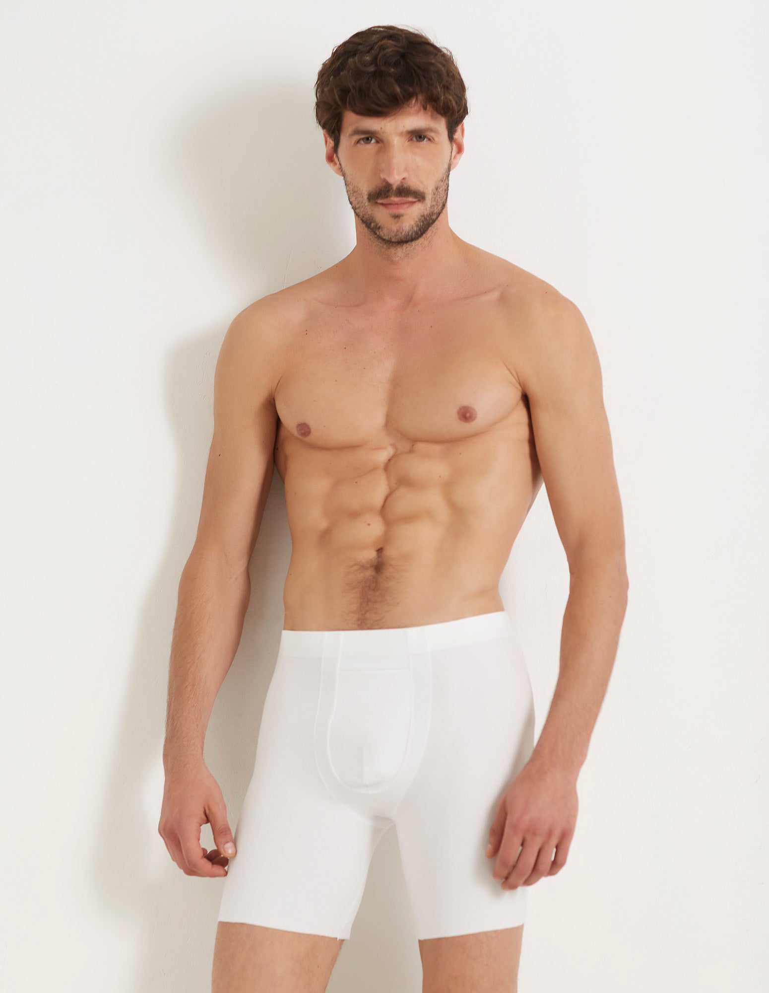 Boxer modellante a taglio laser in jersey elasticizzato Shape Me