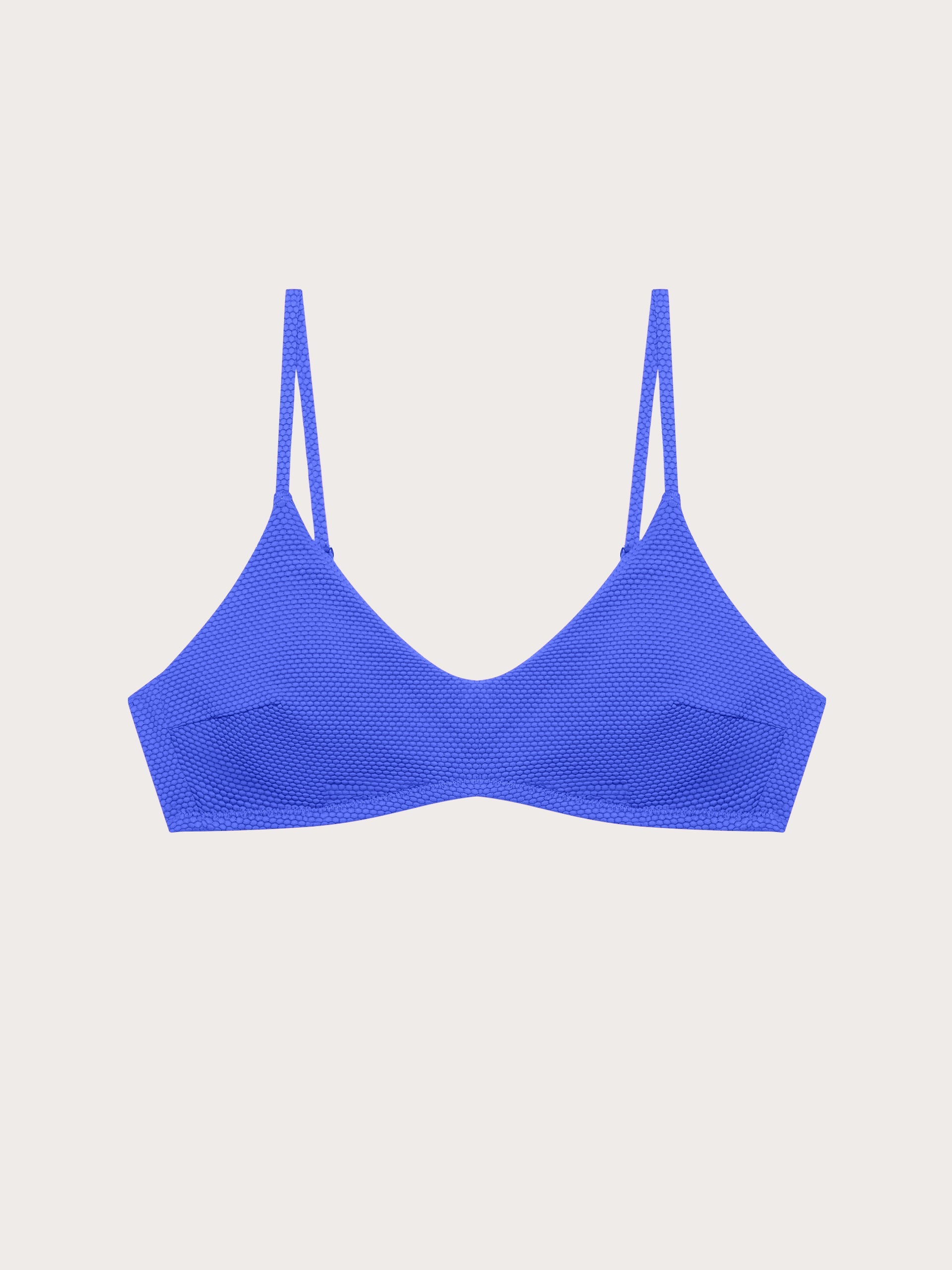 Costume bralette imbottita - Textured