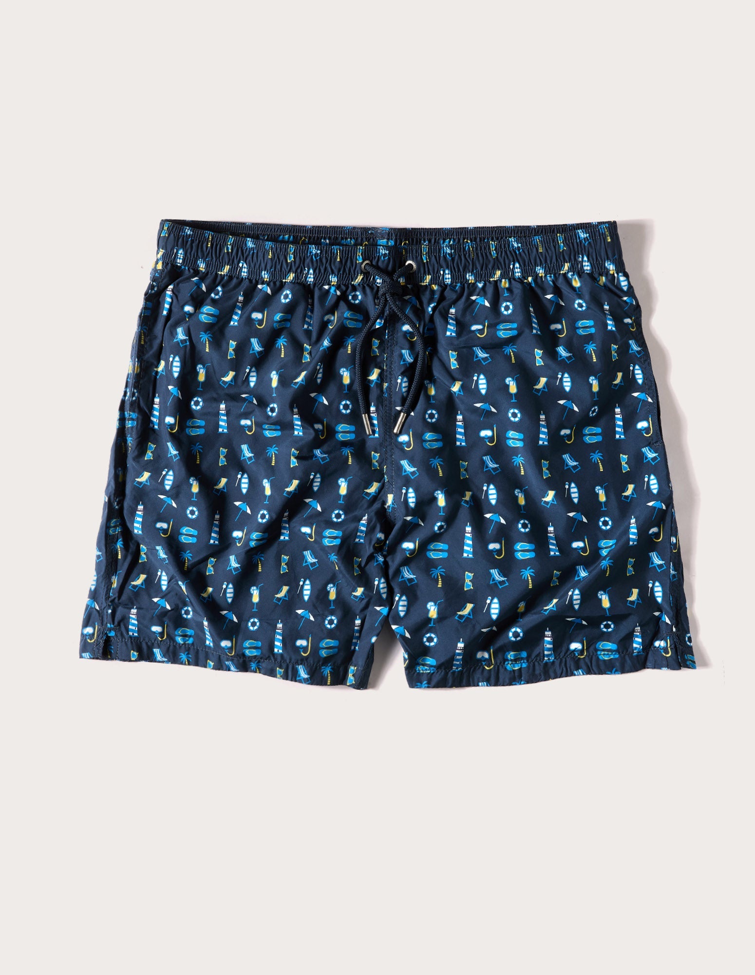 Costume boxer da uomo con elementi marini Marina I