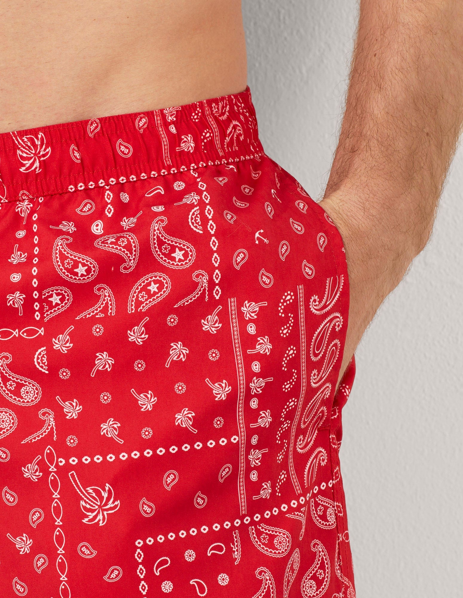 Costume boxer da uomo effetto cashmere Marina