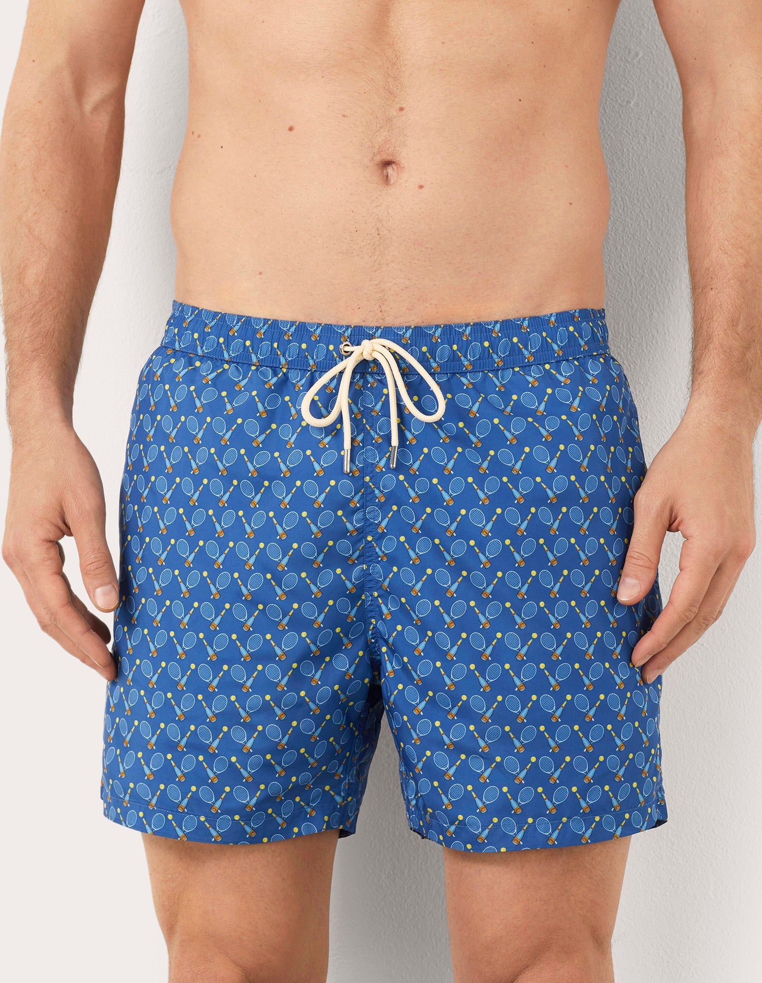 Costume boxer da uomo con racchette da tennis Funny I