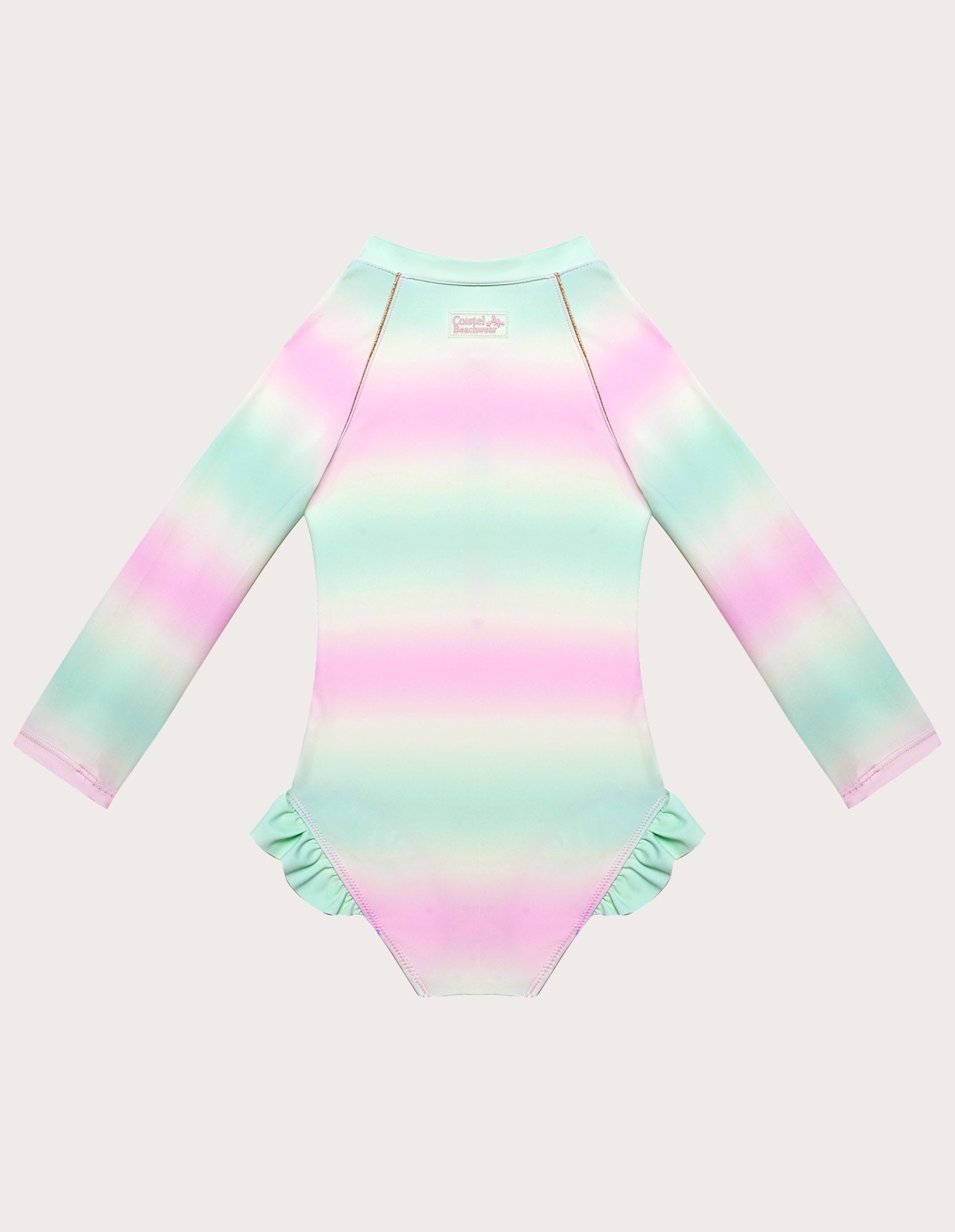 Costume intero da bambina a manica lunga Coistel