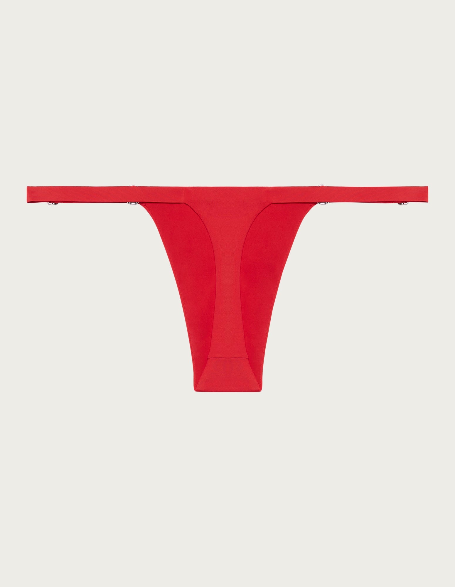 Perizoma del costume rosso in microfibra  Essentials
