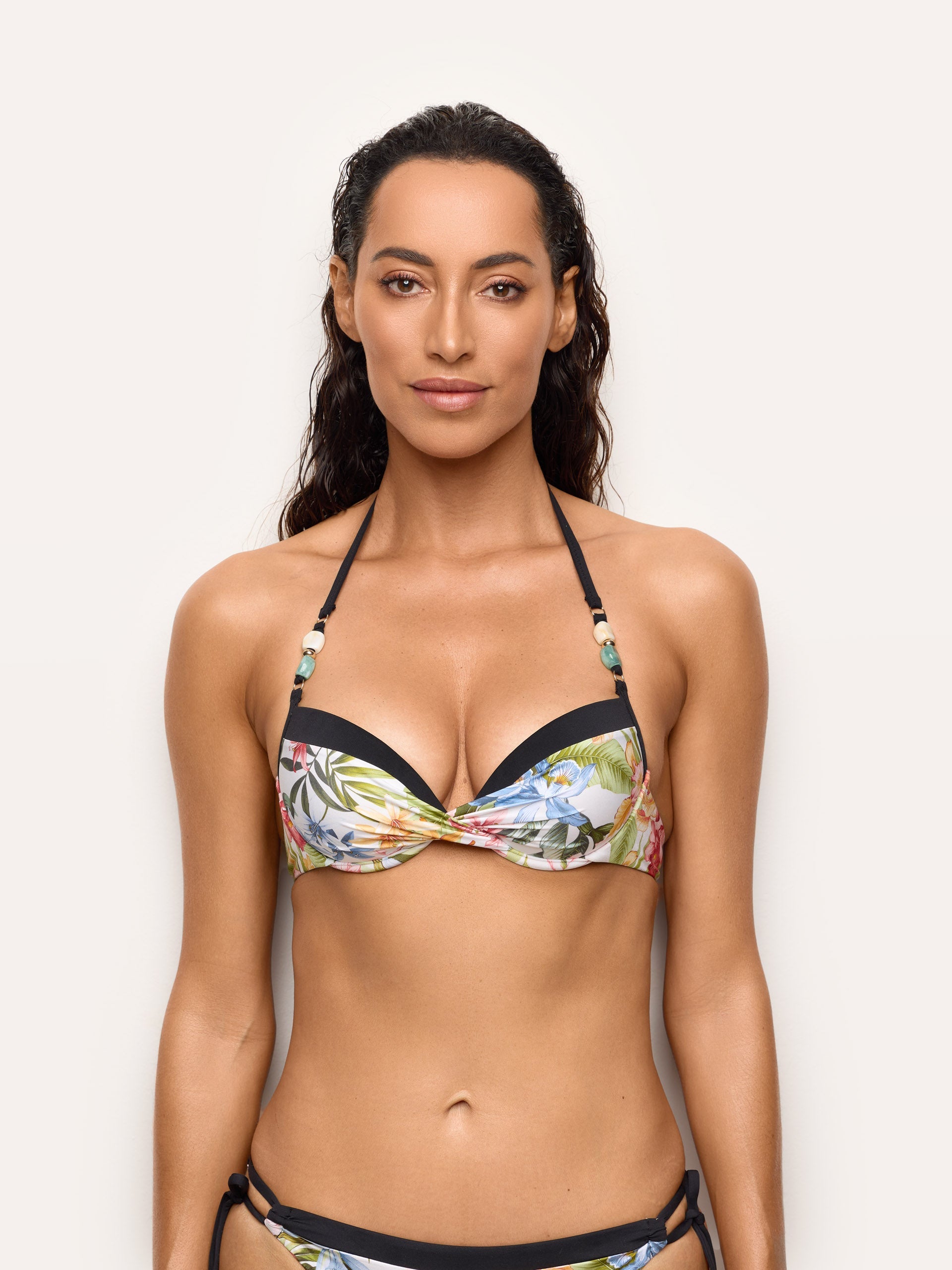 Costume push up c/coppa graduata con ferretto - Tahiti