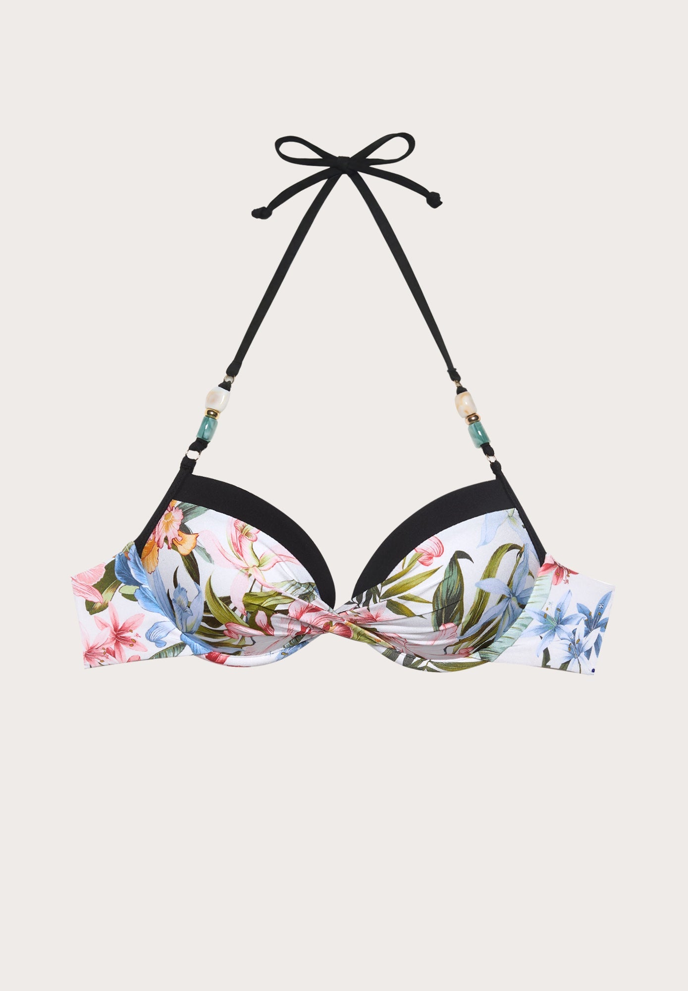 Costume push up c/coppa graduata con ferretto - Tahiti