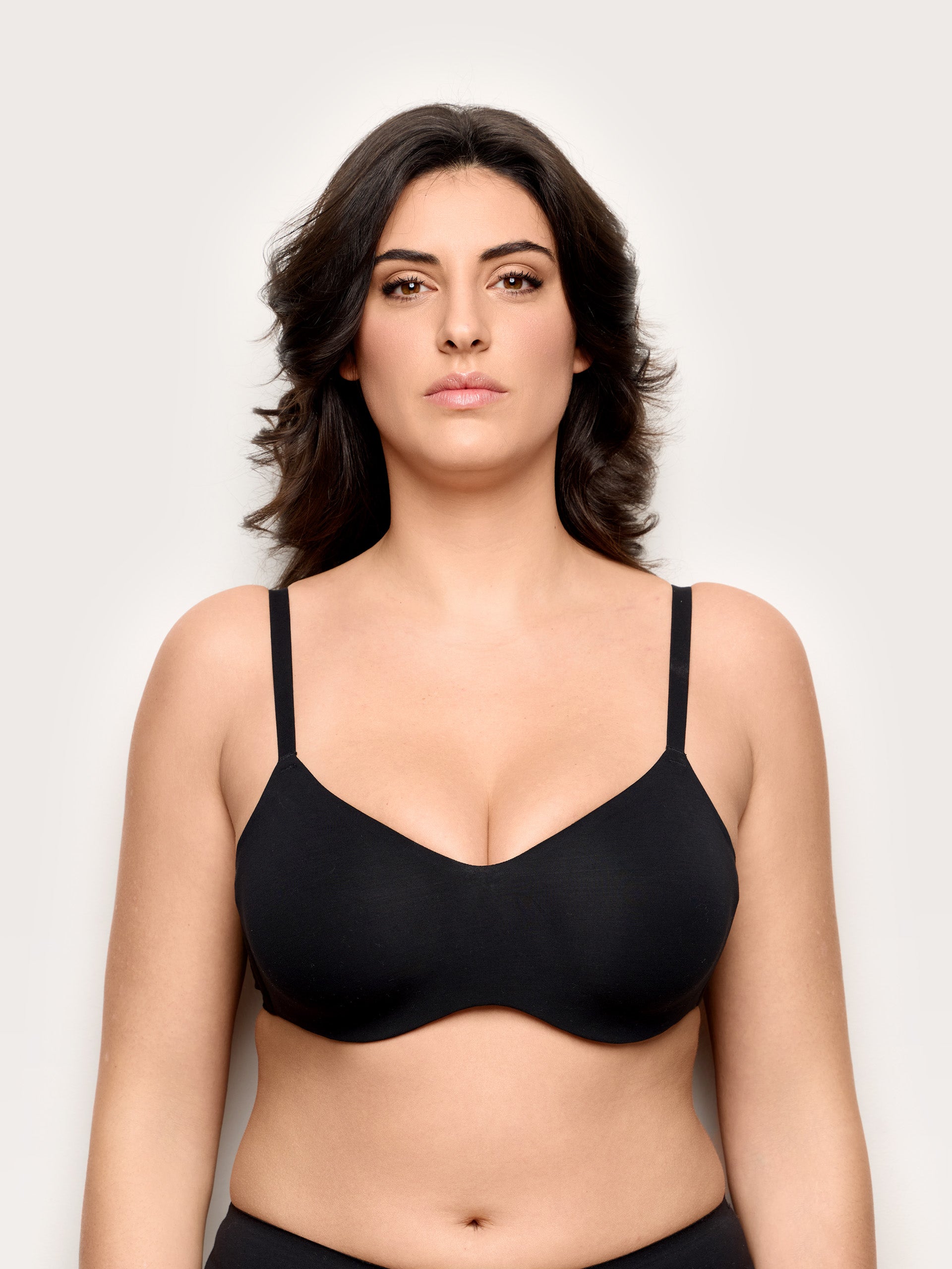 Balconcino preformato coppe differenziate e ferretto - Cotton Second Skin