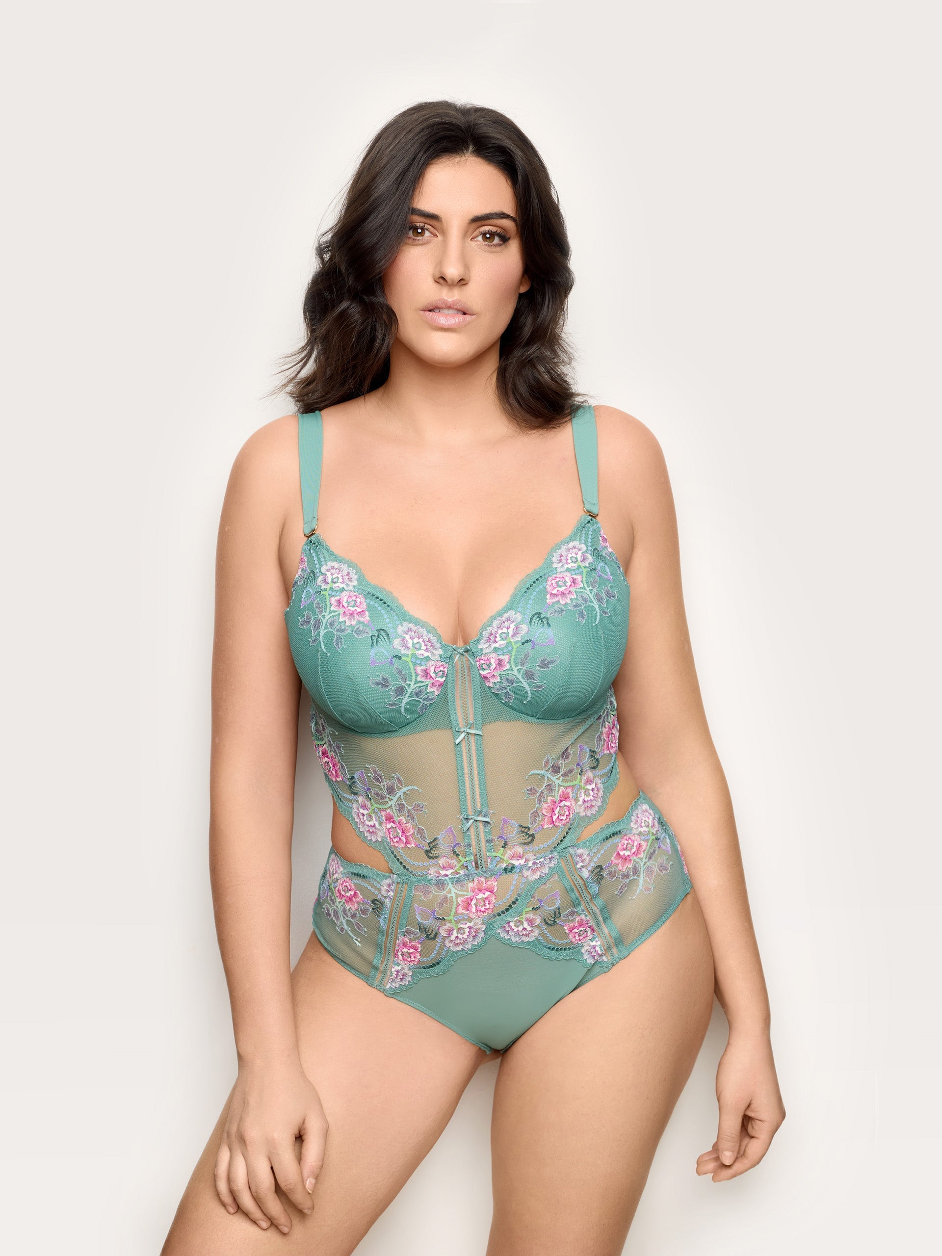 Body imbottito c/coppe differenziate - Selene
