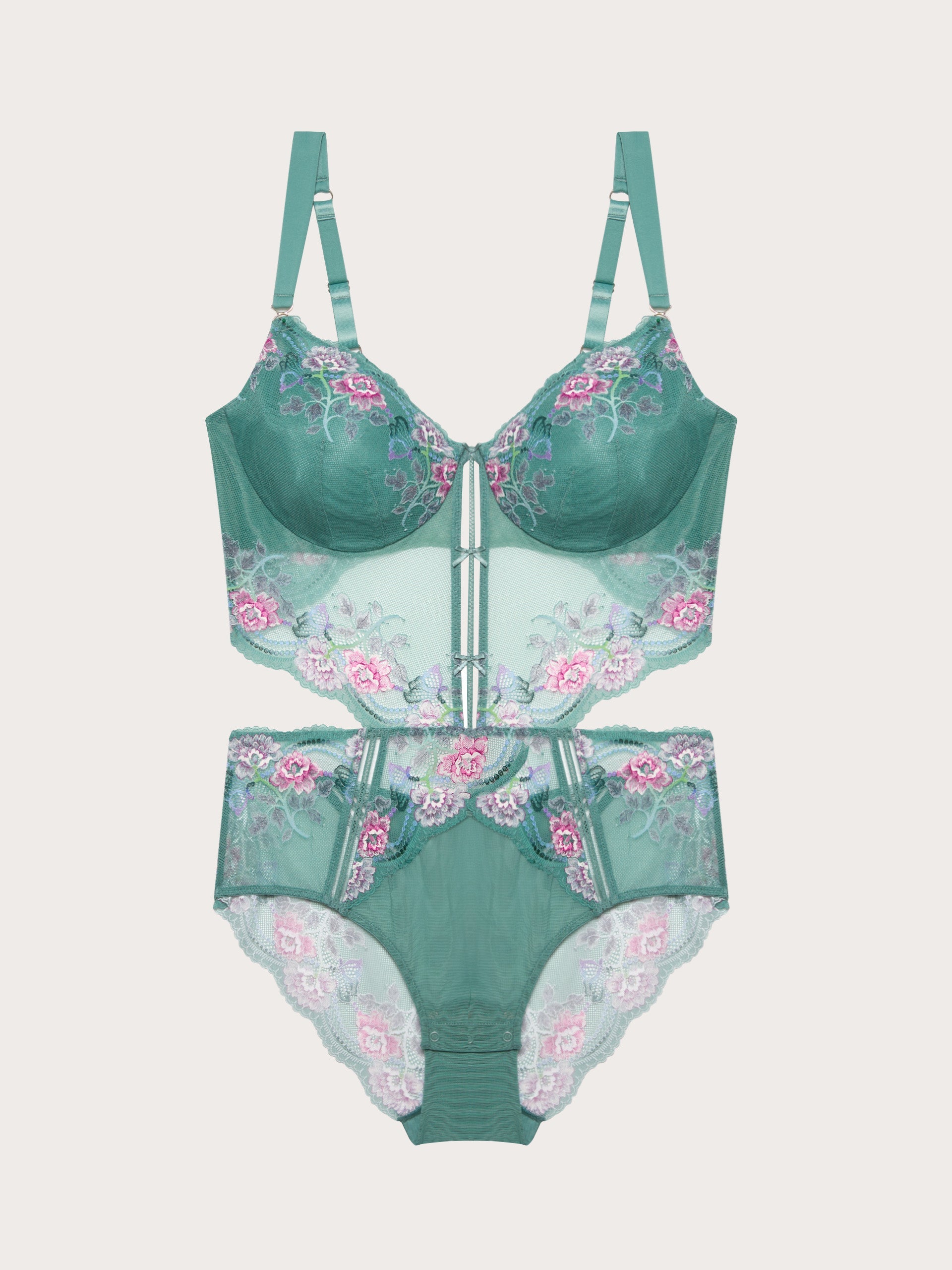 Body imbottito c/coppe differenziate - Selene