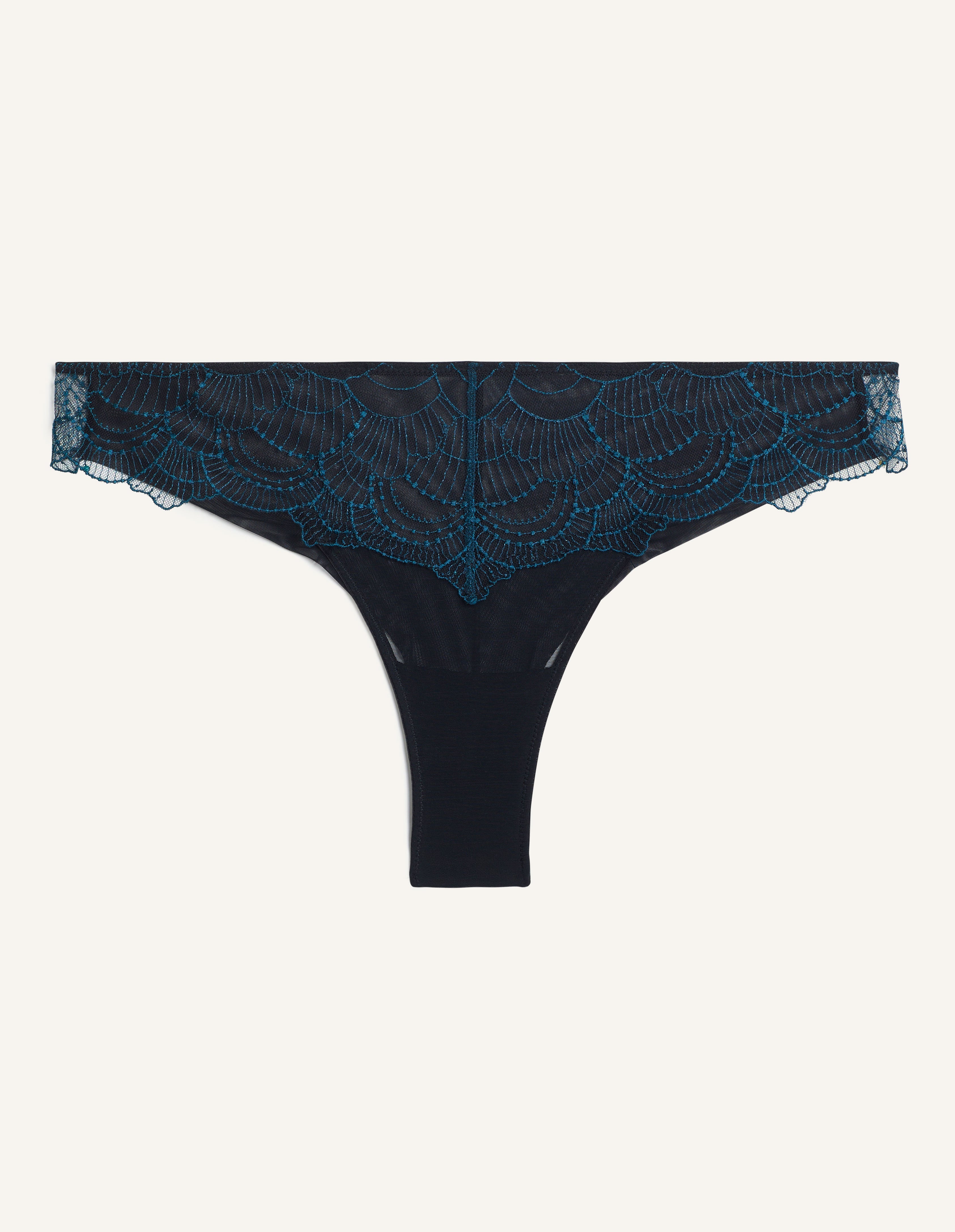 Brasiliana in raso e tulle riciclati Emerald Touch