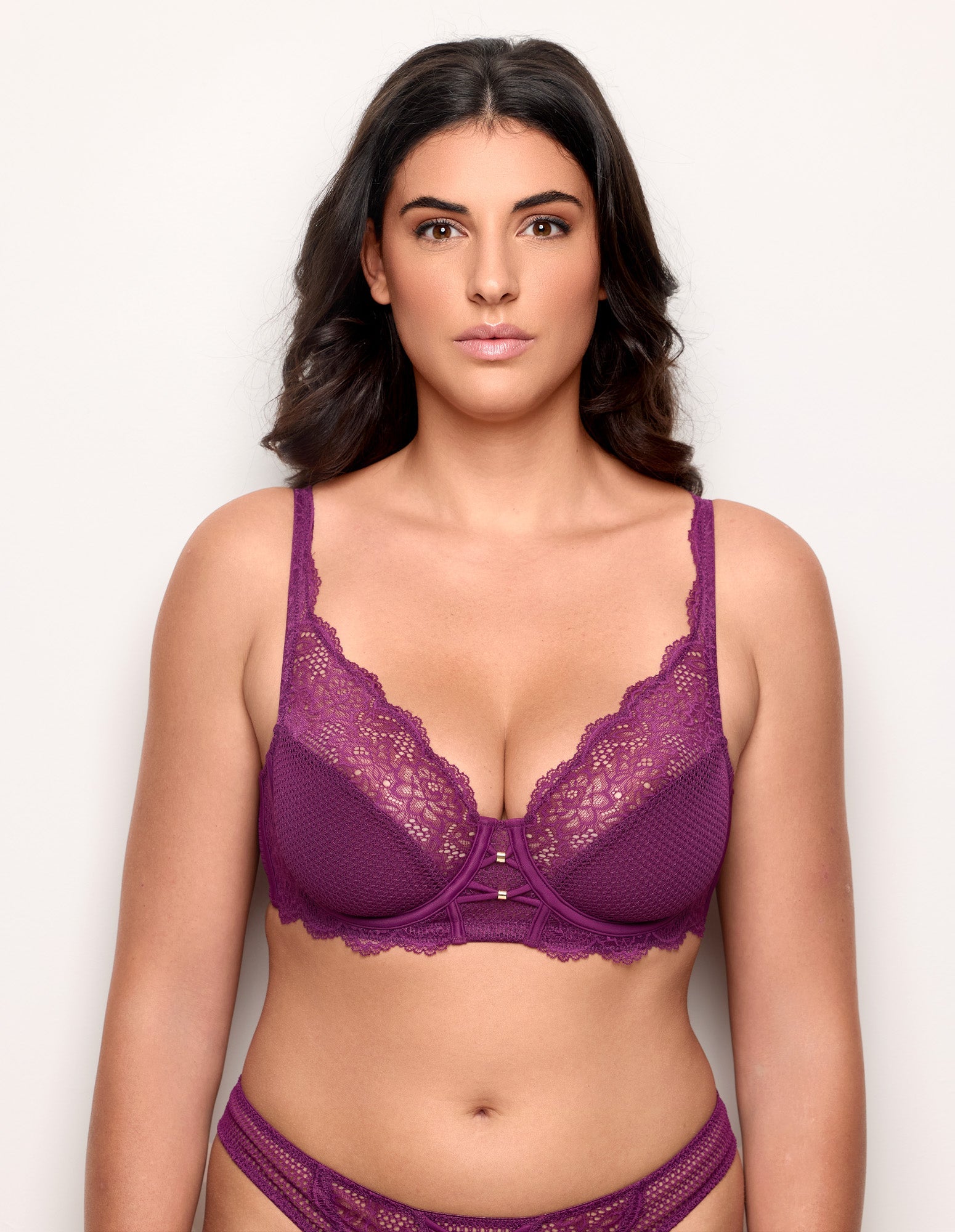Bralette sfoderata coppe differenziate con ferretto Super Cups Catchy
